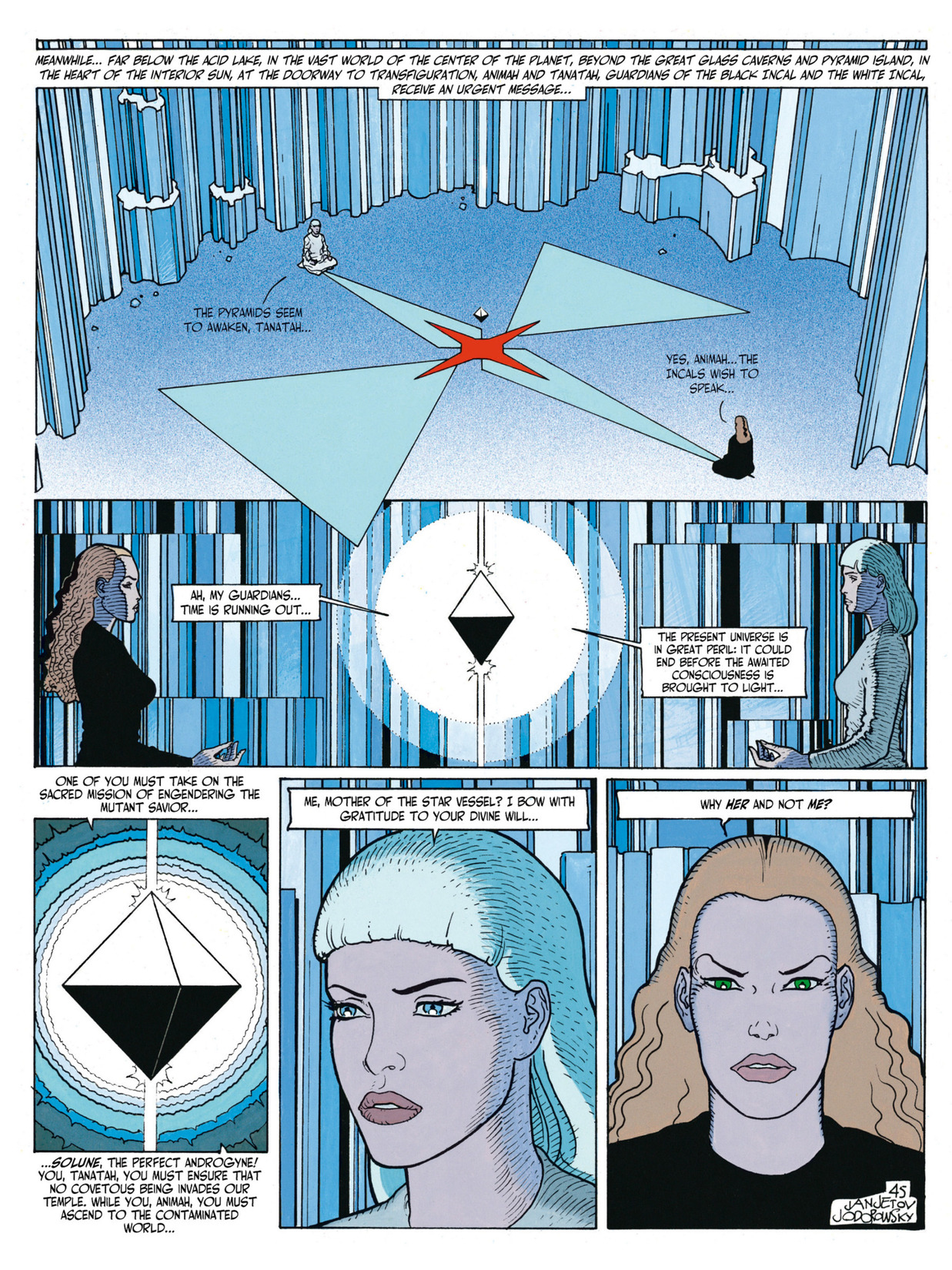 Read online Before the Incal comic -  Issue #5 - 48