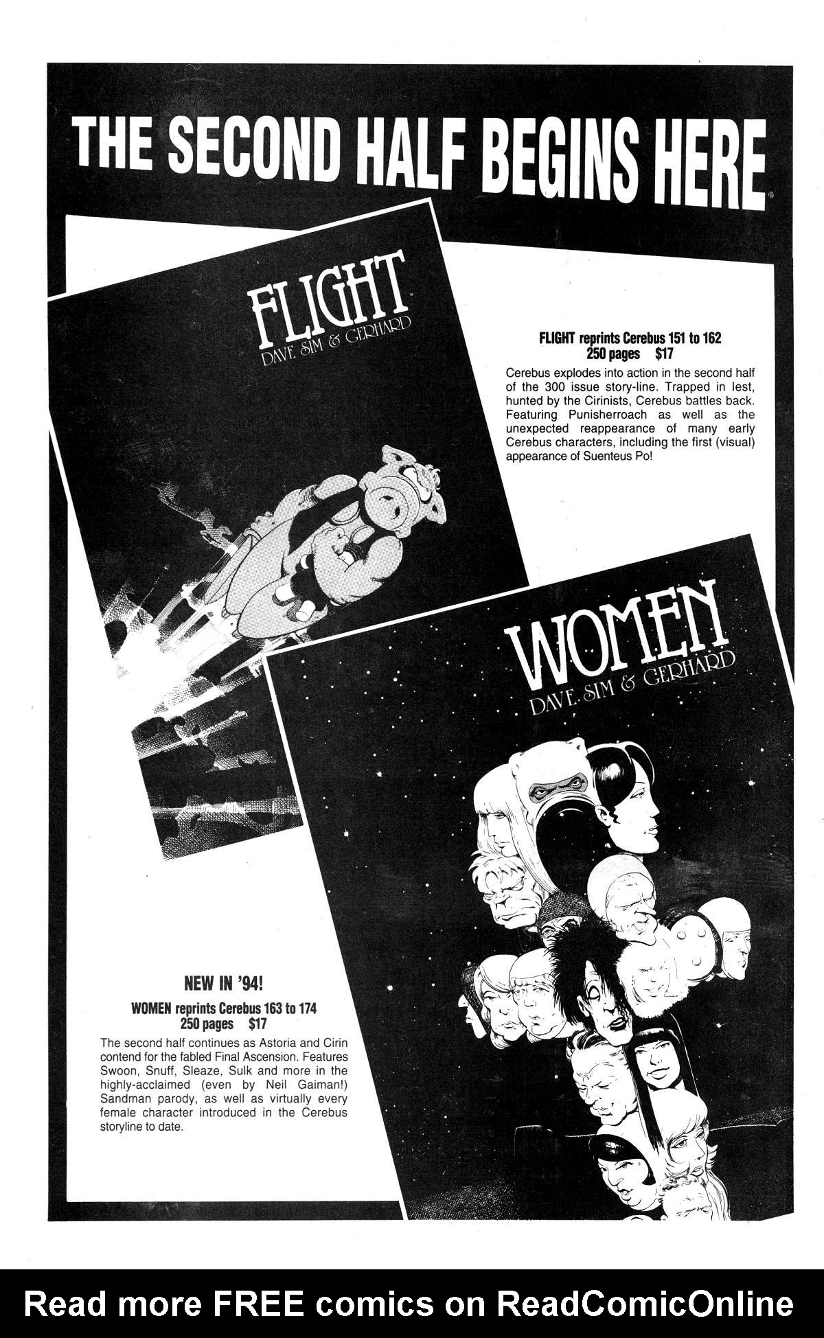 Read online Cerebus comic -  Issue #186 - 41