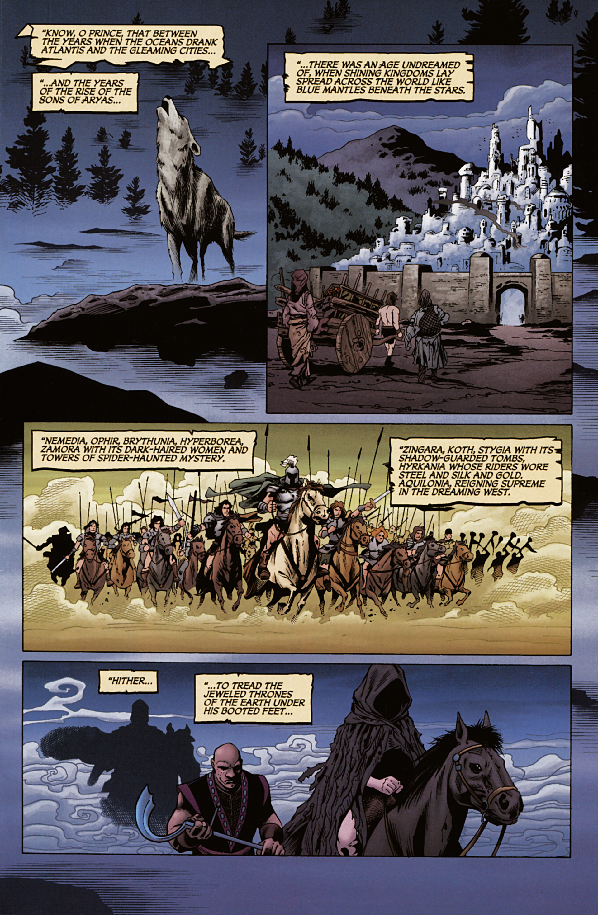 Read online Conan the Barbarian: The Mask of Acheron comic -  Issue # Full - 3