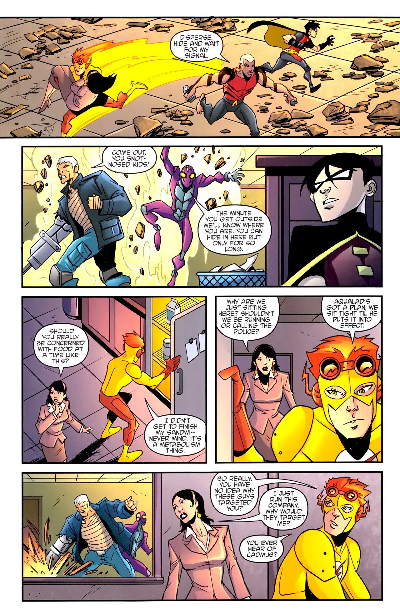 Read online Young Justice (2011) comic -  Issue #4 - 15