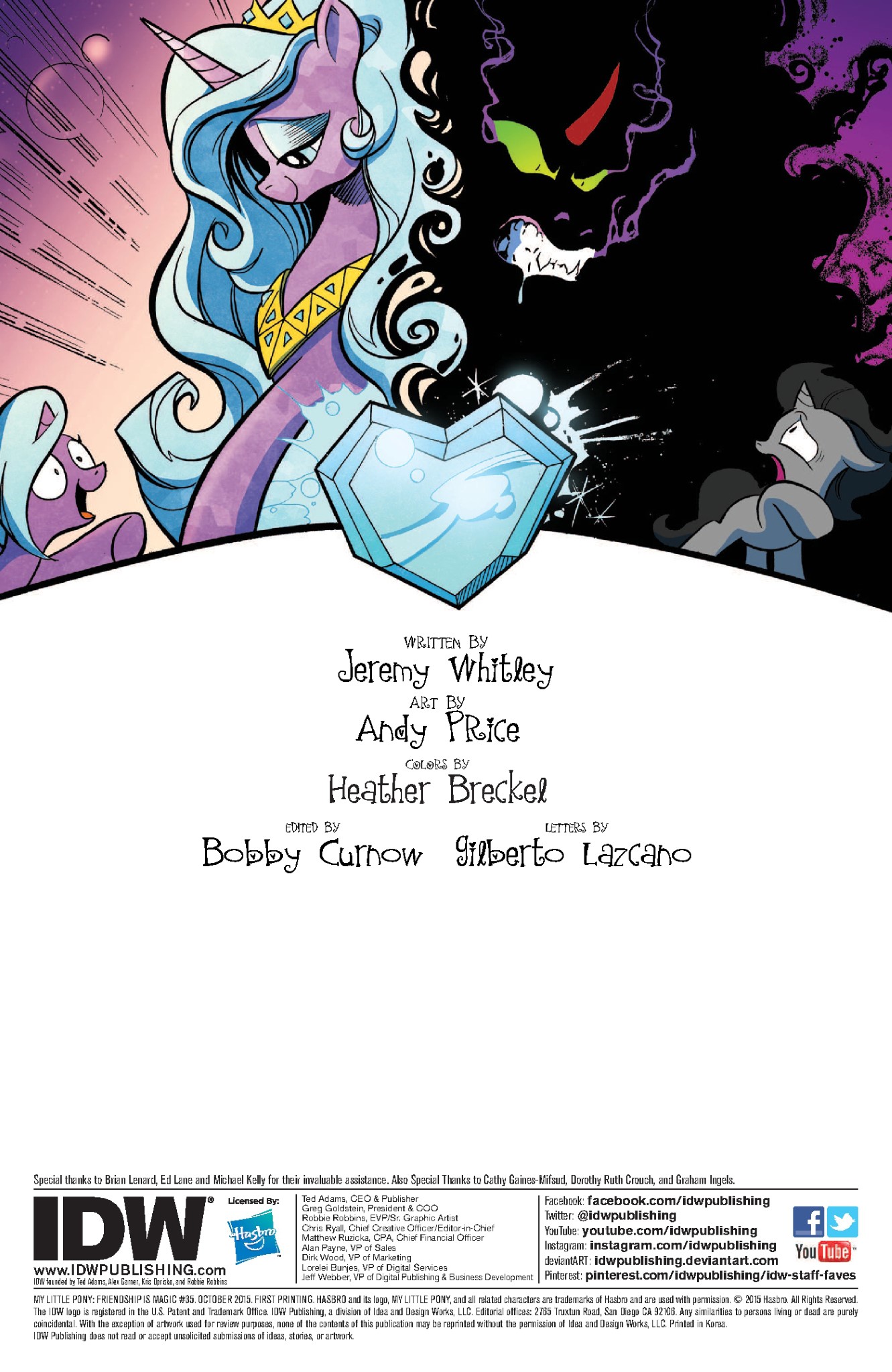 Read online My Little Pony: Friendship is Magic comic -  Issue #35 - 2