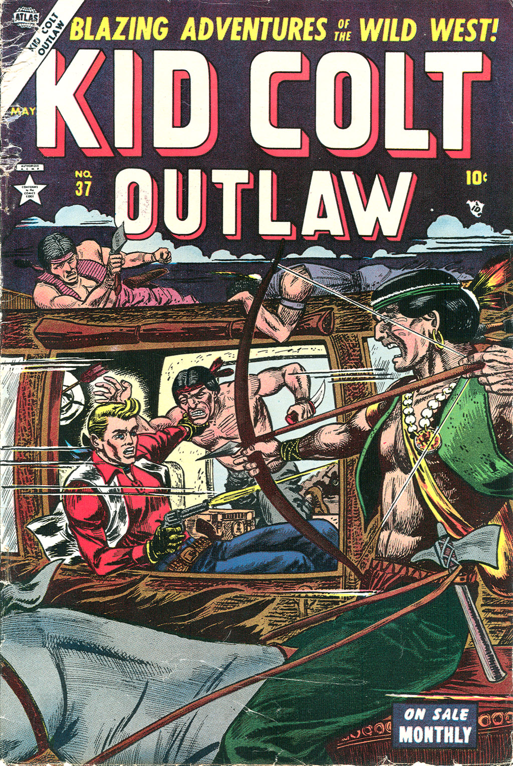 Read online Kid Colt Outlaw comic -  Issue #37 - 1