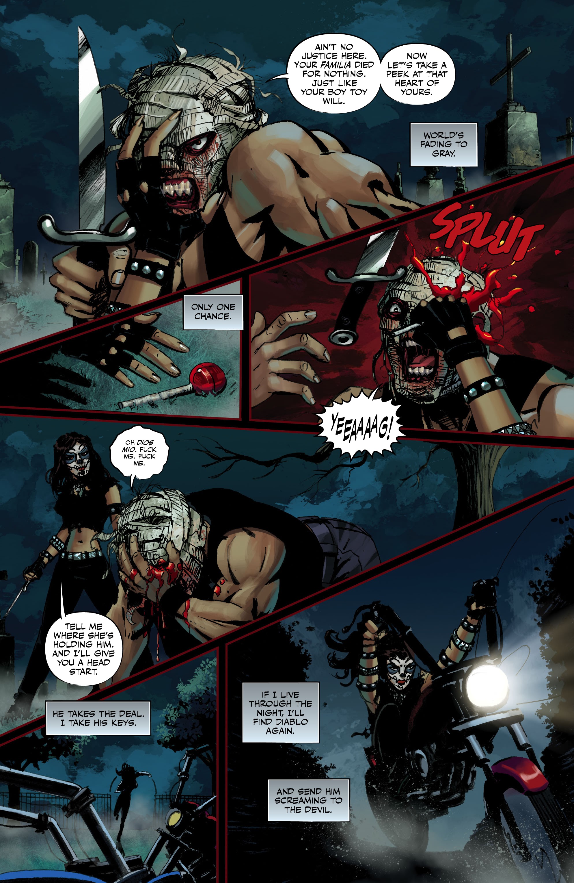 Read online La Muerta: Last Rites comic -  Issue # Full - 39