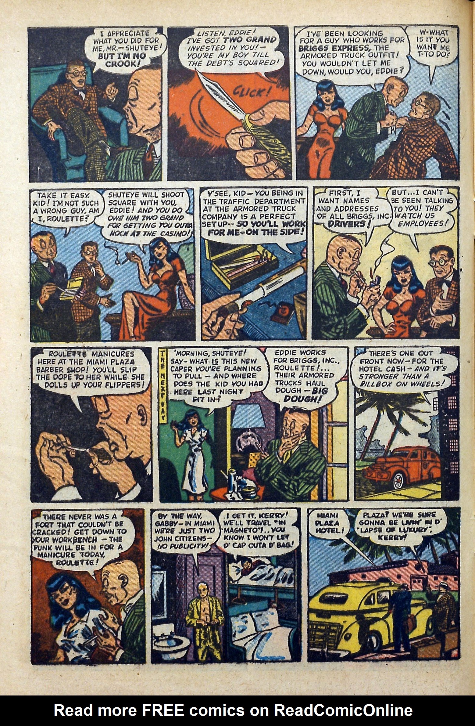 Read online Kerry Drake Detective Cases comic -  Issue #7 - 12