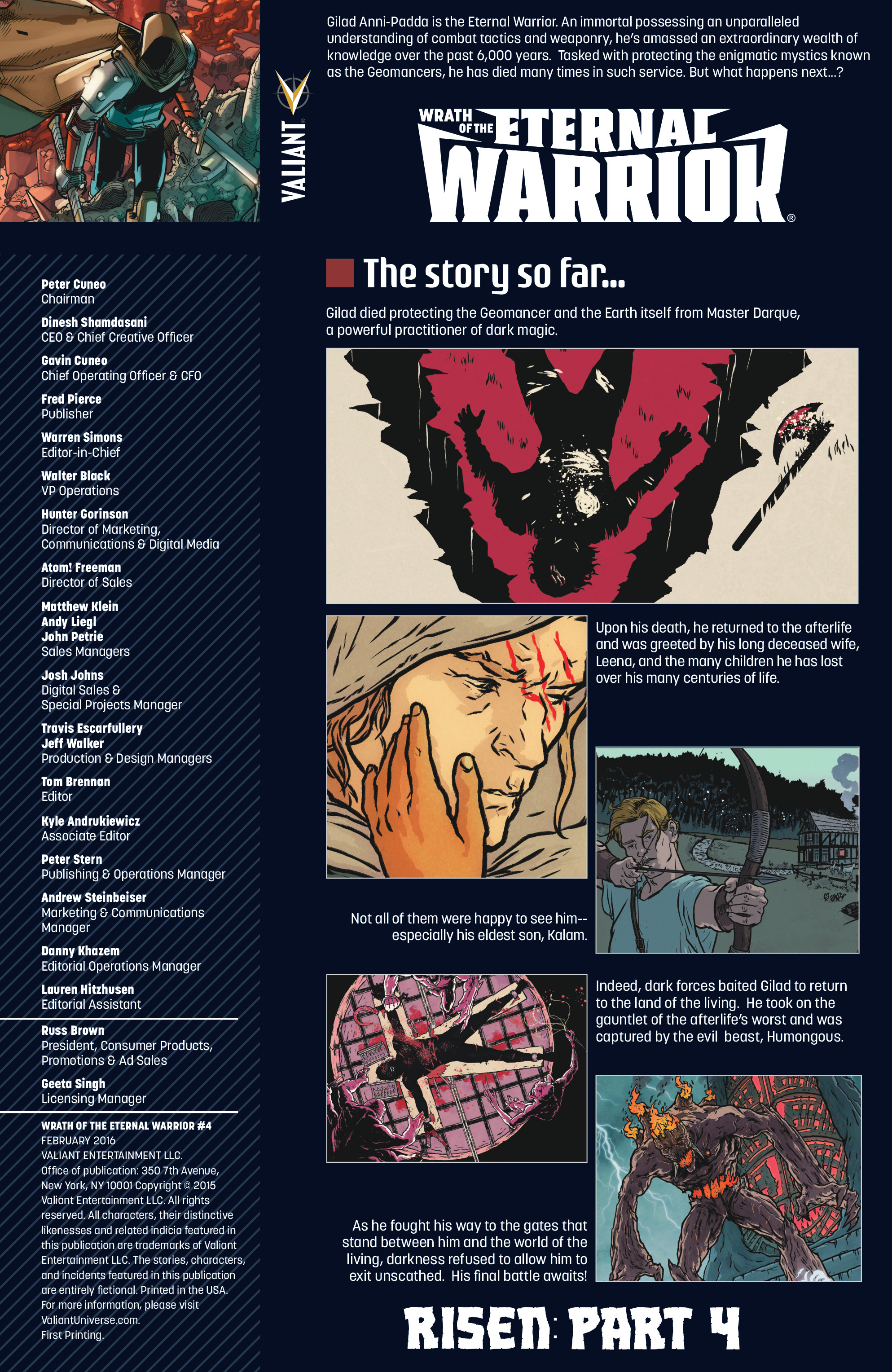 Read online Wrath of the Eternal Warrior comic -  Issue #4 - 2