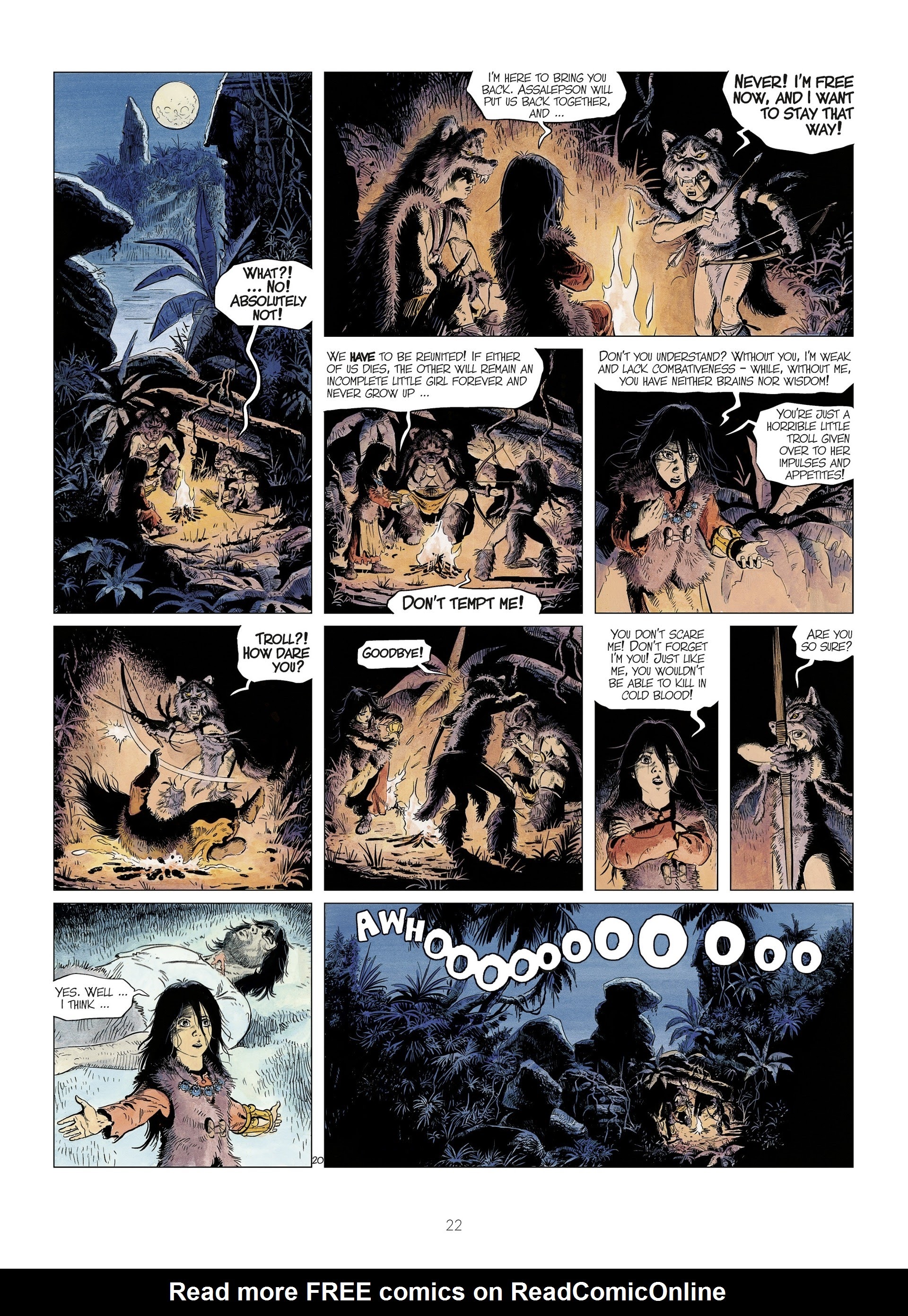 Read online The World of Thorgal: Wolfcub comic -  Issue #3 - 24