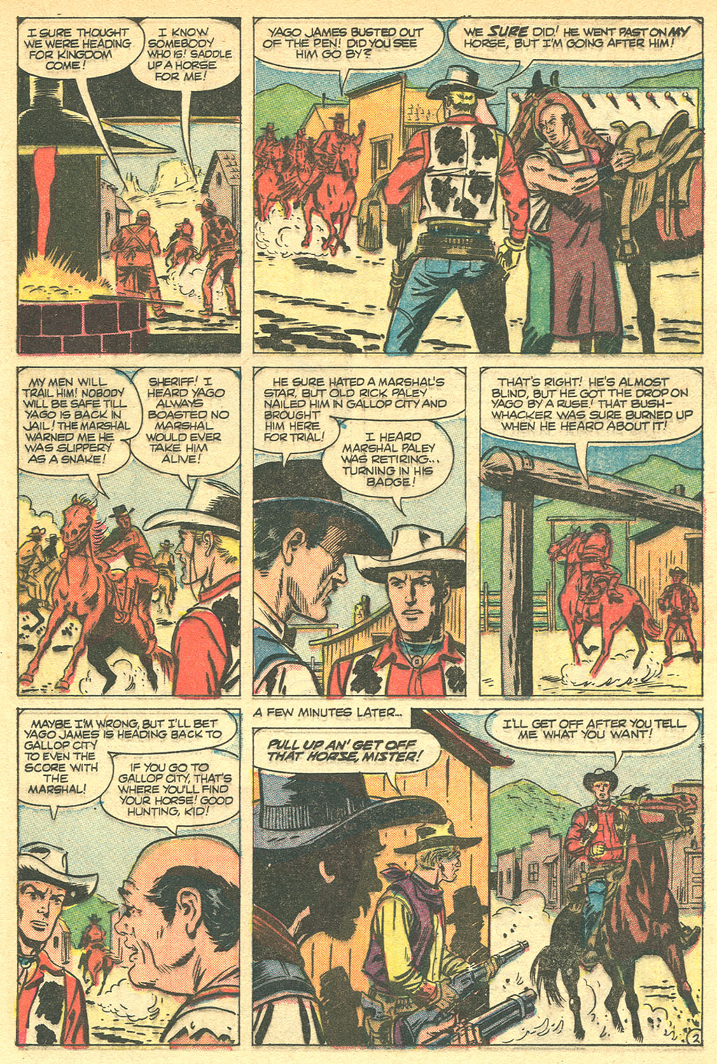 Read online Kid Colt Outlaw comic -  Issue #64 - 17