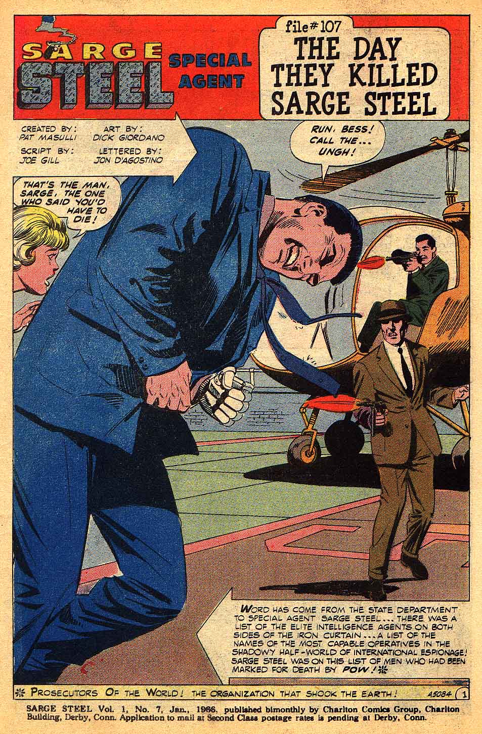 Read online Sarge Steel comic -  Issue #7 - 3