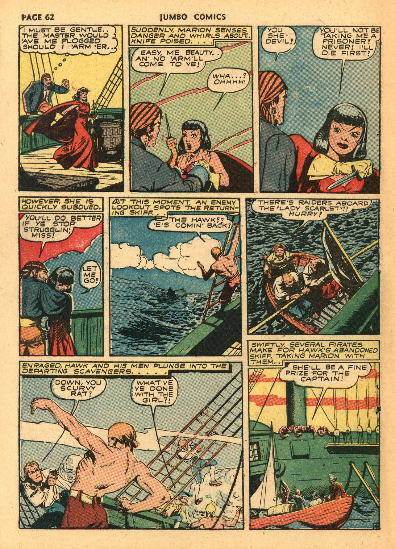 Read online Jumbo Comics comic -  Issue #40 - 64