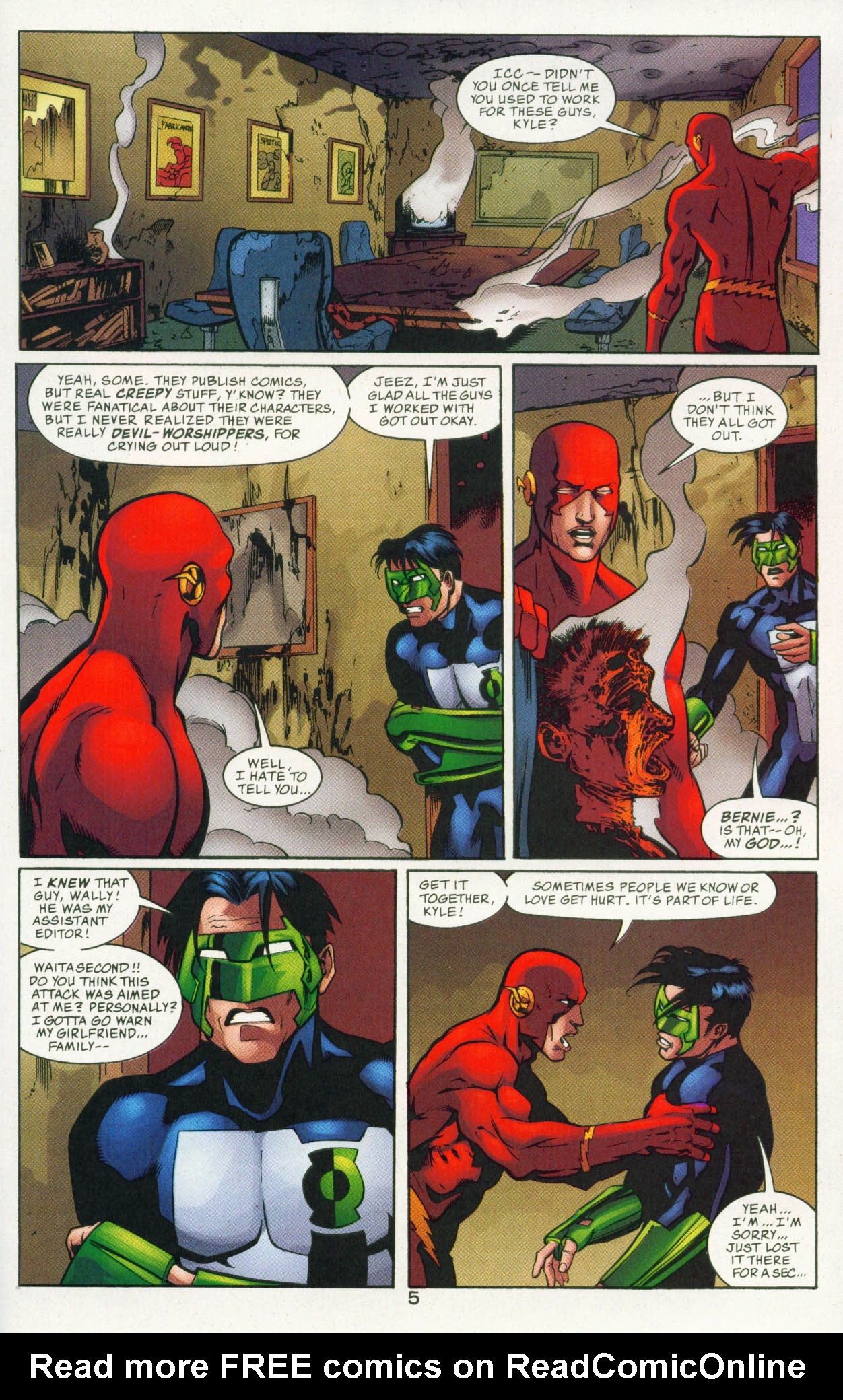 Read online JLA: Black Baptism comic -  Issue #3 - 7