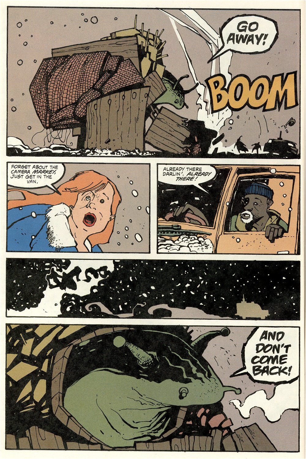 Read online Ted McKeever's Metropol AD comic -  Issue #1 - 8