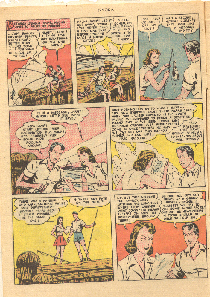 Read online Nyoka the Jungle Girl (1945) comic -  Issue #55 - 4
