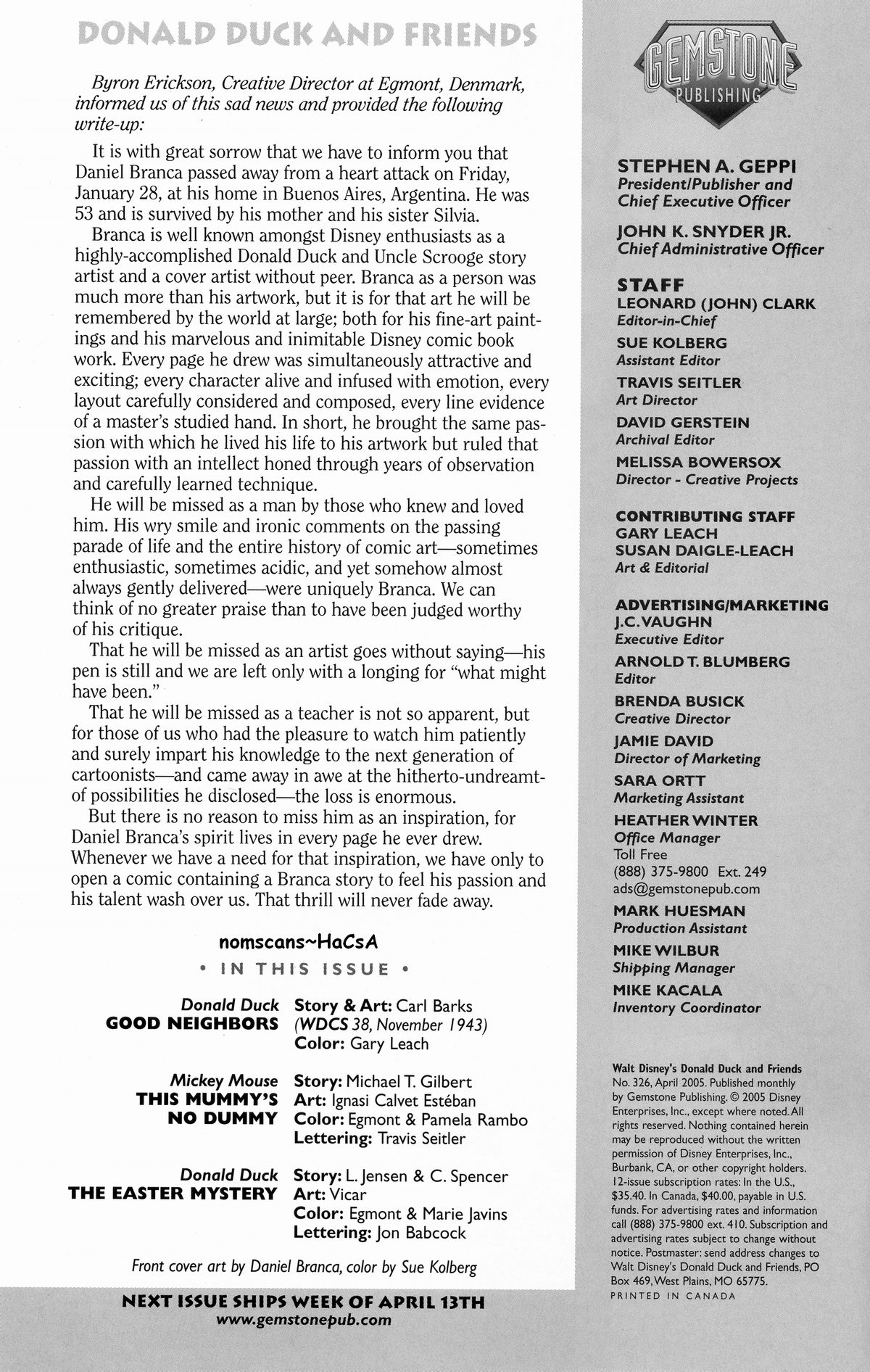 Read online Walt Disney's Donald Duck and Friends comic -  Issue #326 - 2