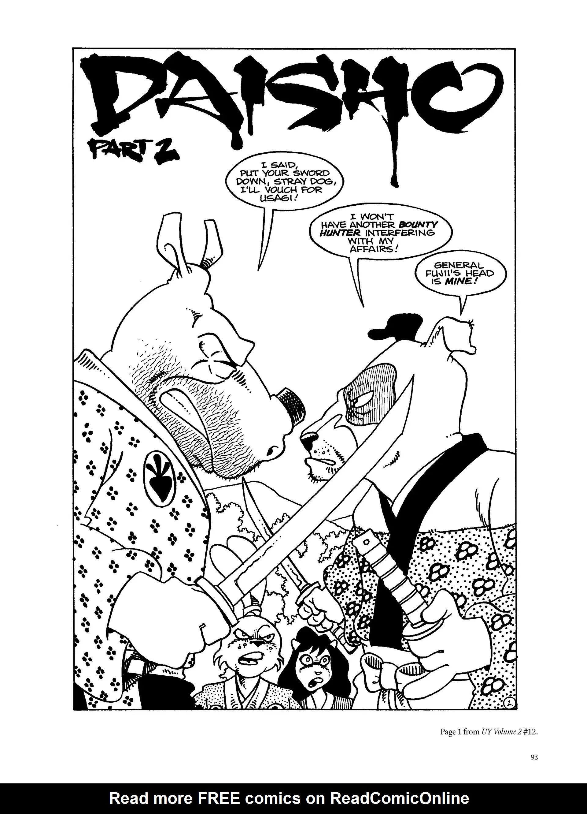 Read online The Art of Usagi Yojimbo comic -  Issue # TPB (Part 2) - 8