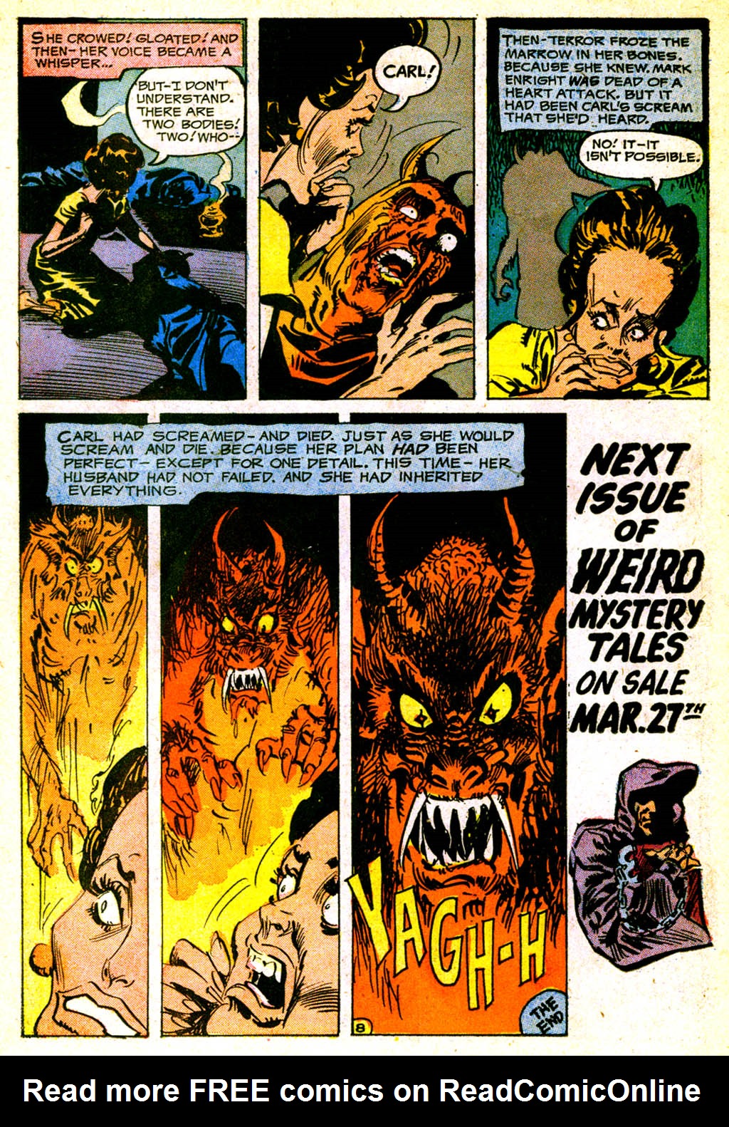 Read online Weird Mystery Tales comic -  Issue #5 - 22