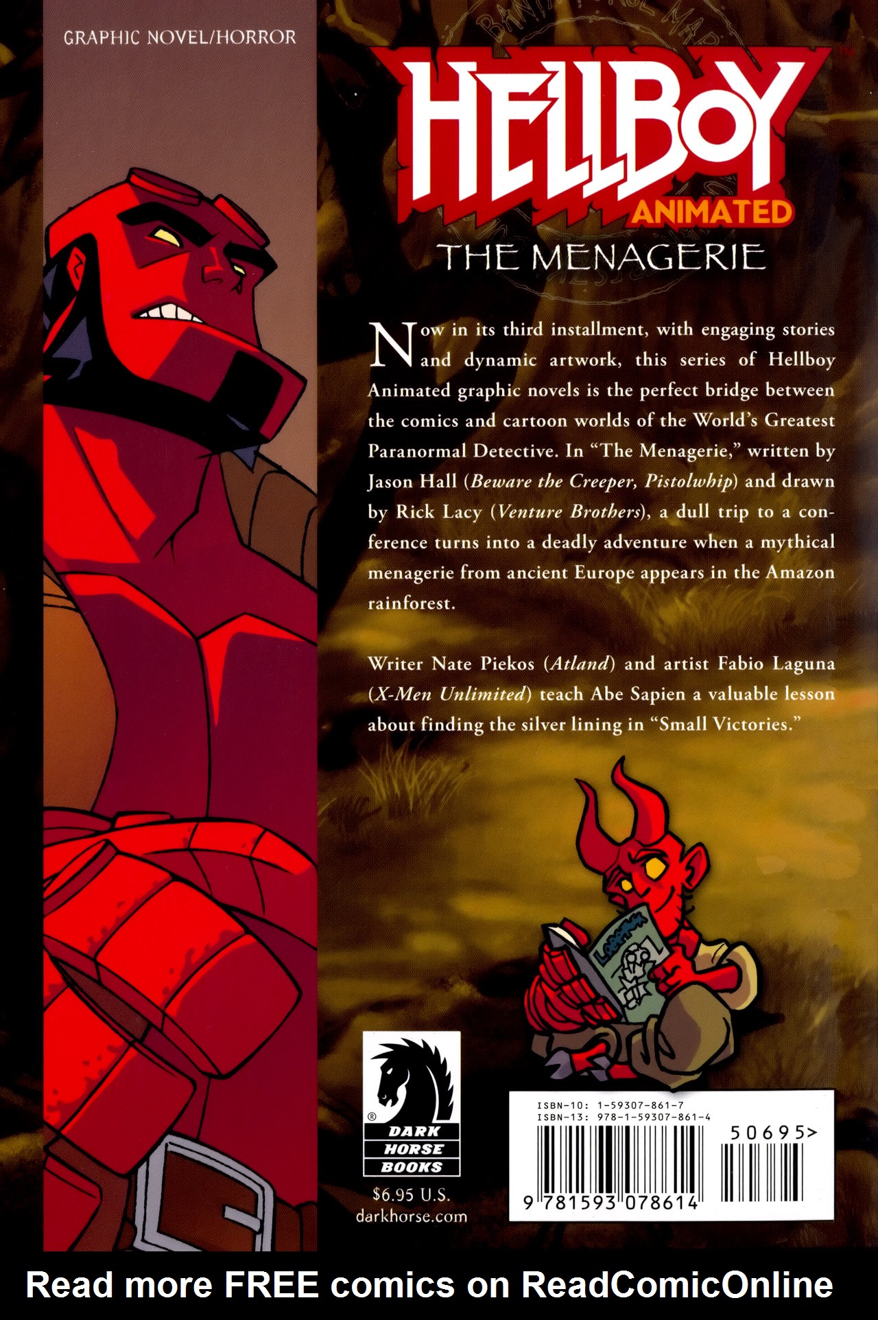 Read online Hellboy Animated: The Menagerie comic -  Issue # TPB - 80