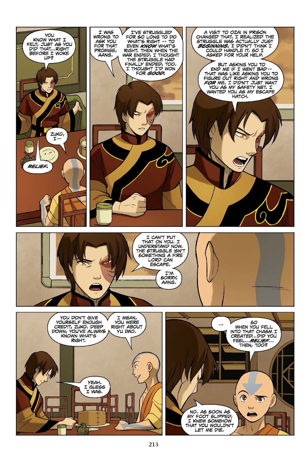 Nickelodeon Avatar: The Last Airbender - The Promise issue TPB Omnibus (Part 3) - Page 13