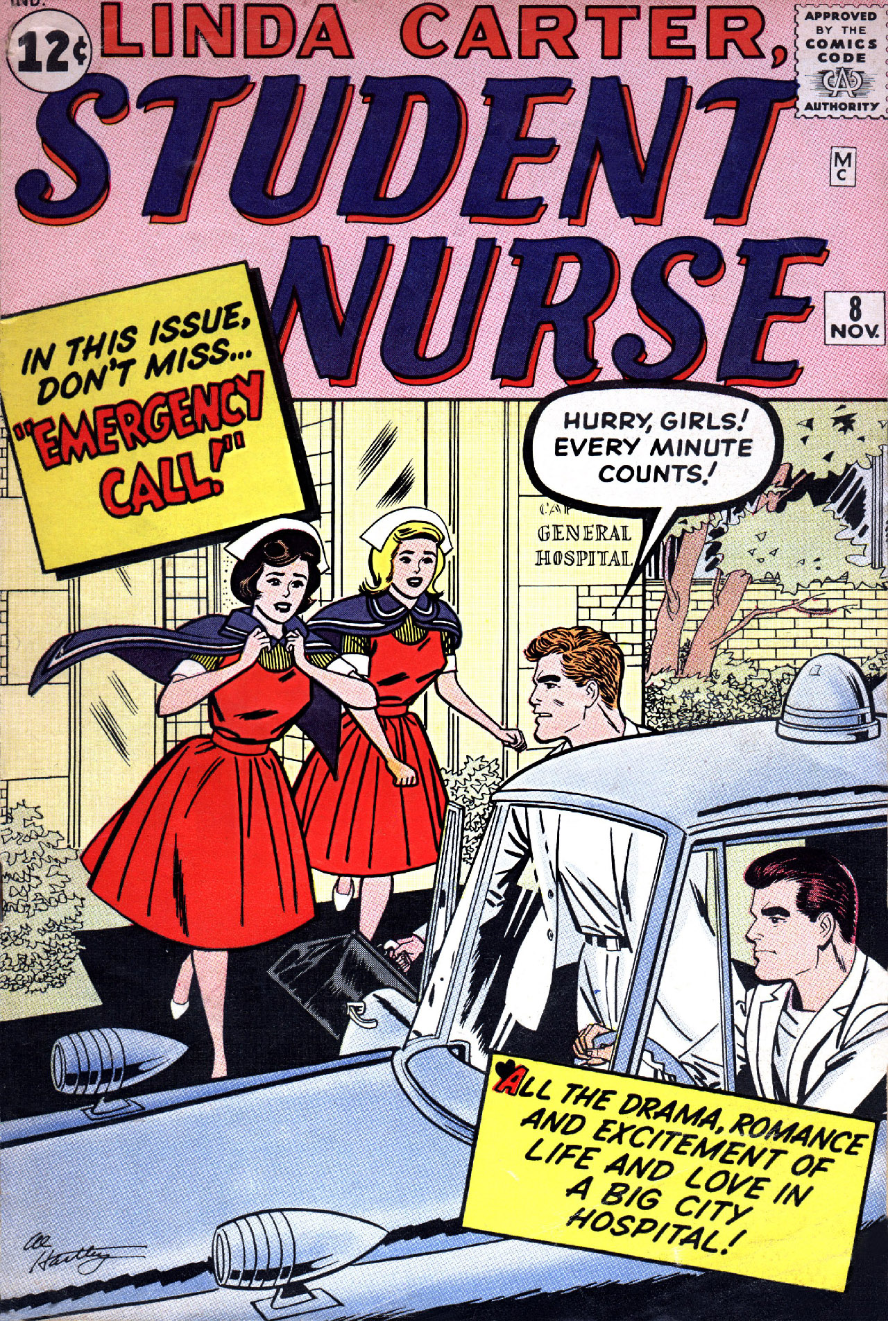 Read online Linda Carter, Student Nurse comic -  Issue #8 - 1