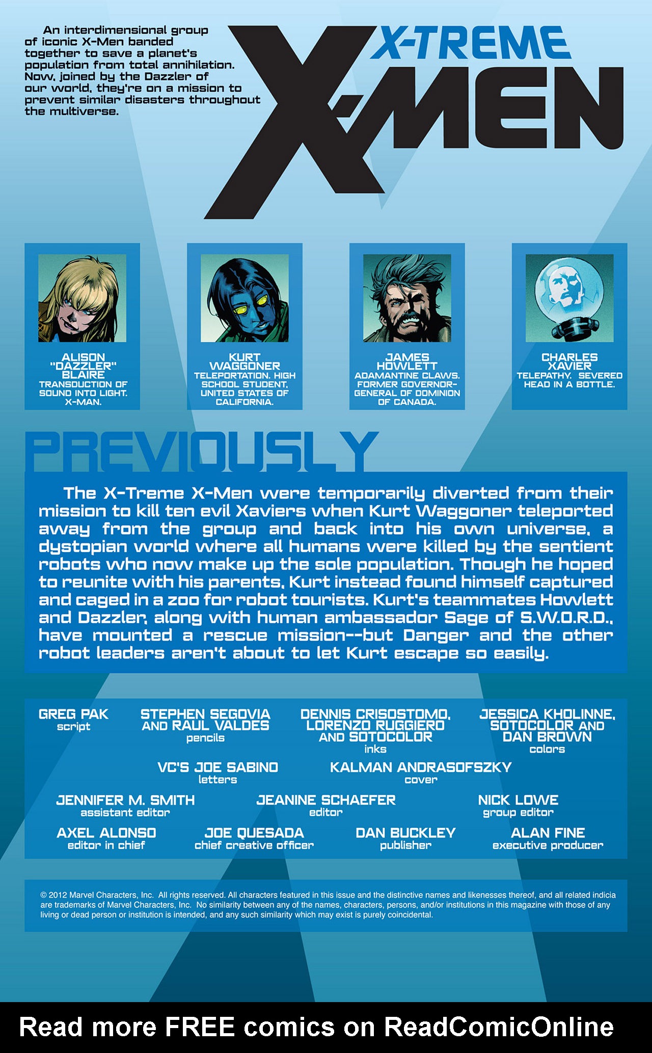Read online X-Treme X-Men (2012) comic -  Issue #7 - 2
