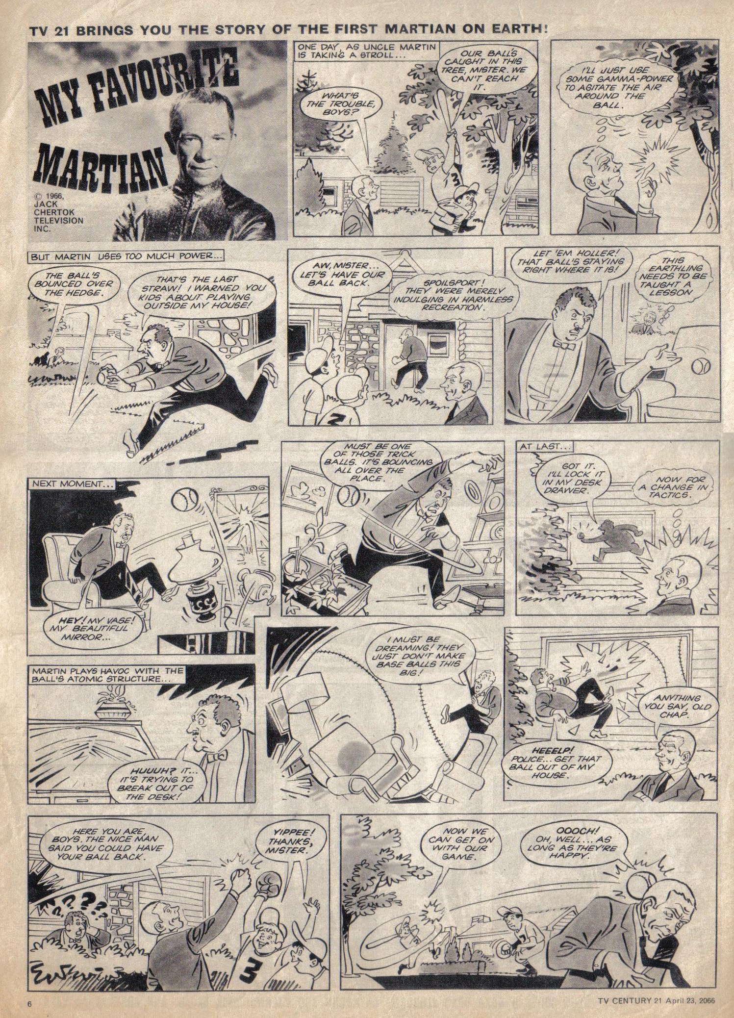 Read online TV Century 21 (TV 21) comic -  Issue #66 - 6