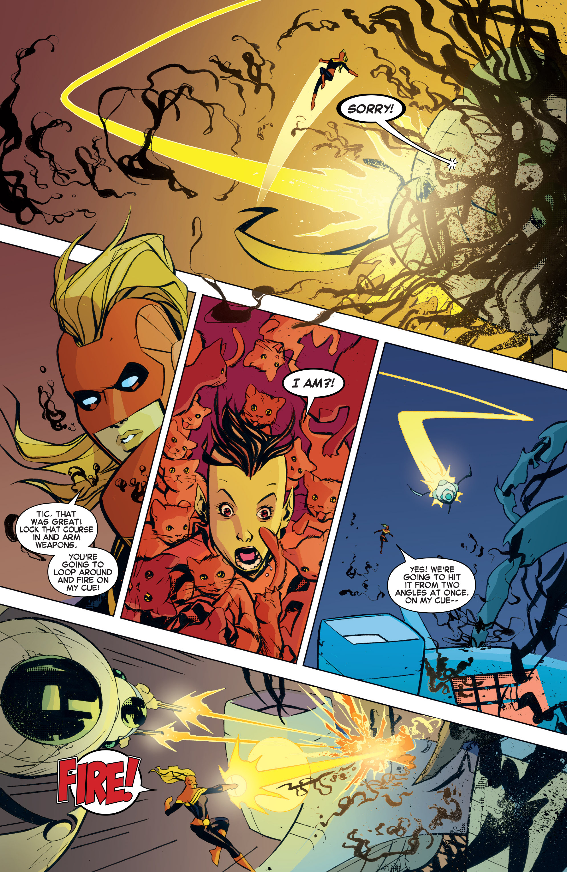 Read online Captain Marvel (2014) comic -  Issue #8 - 12