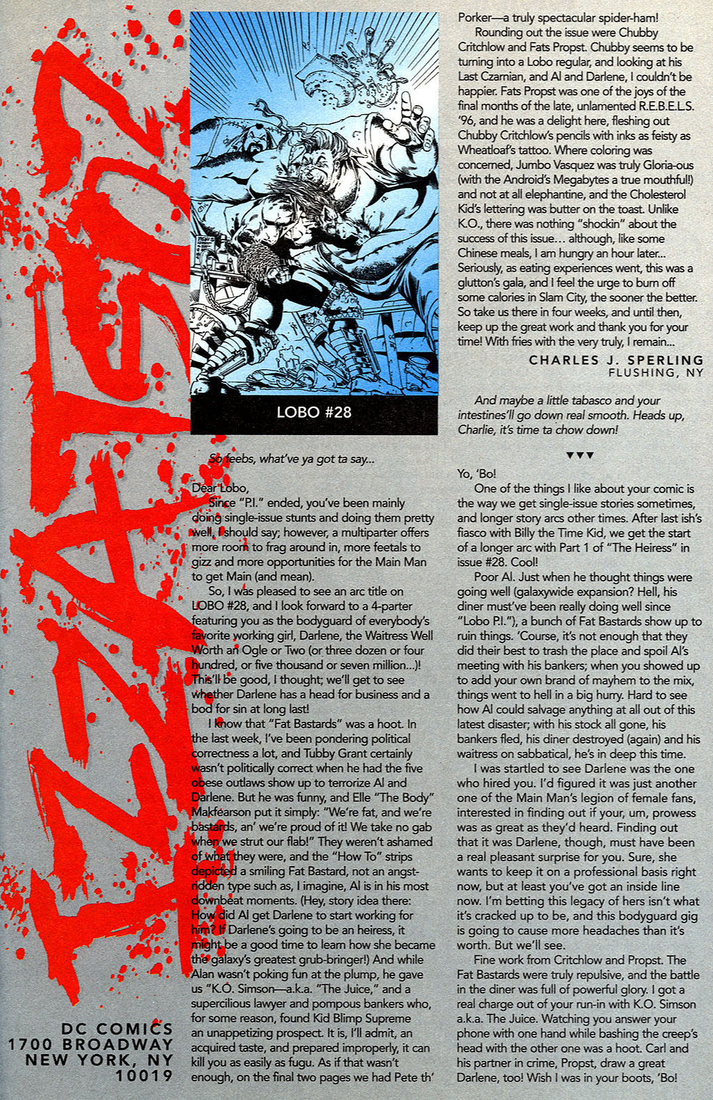 Read online Lobo (1993) comic -  Issue #32 - 23
