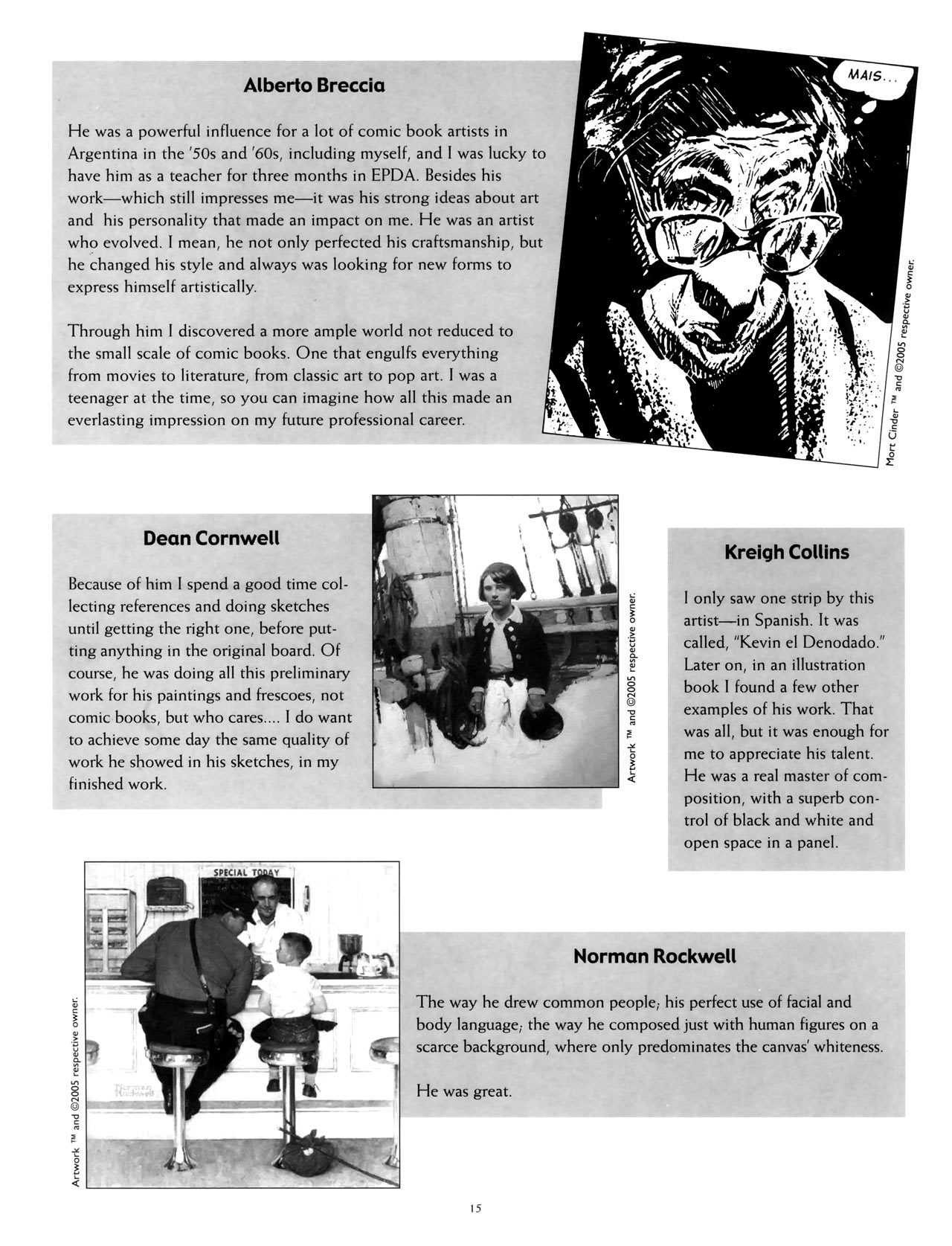 Read online Modern Masters comic -  Issue #5 - 16