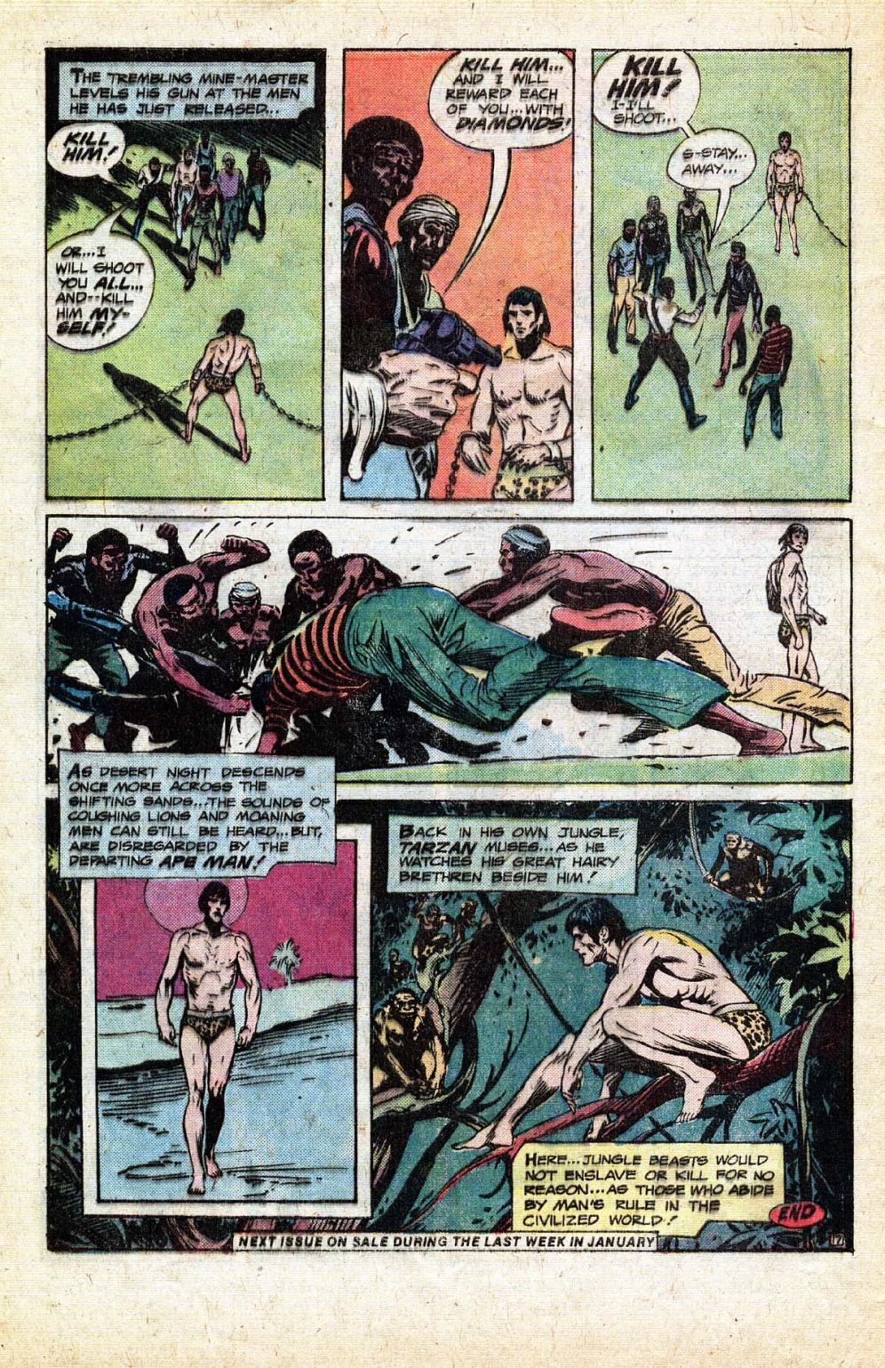 Read online Tarzan (1972) comic -  Issue #247 - 31