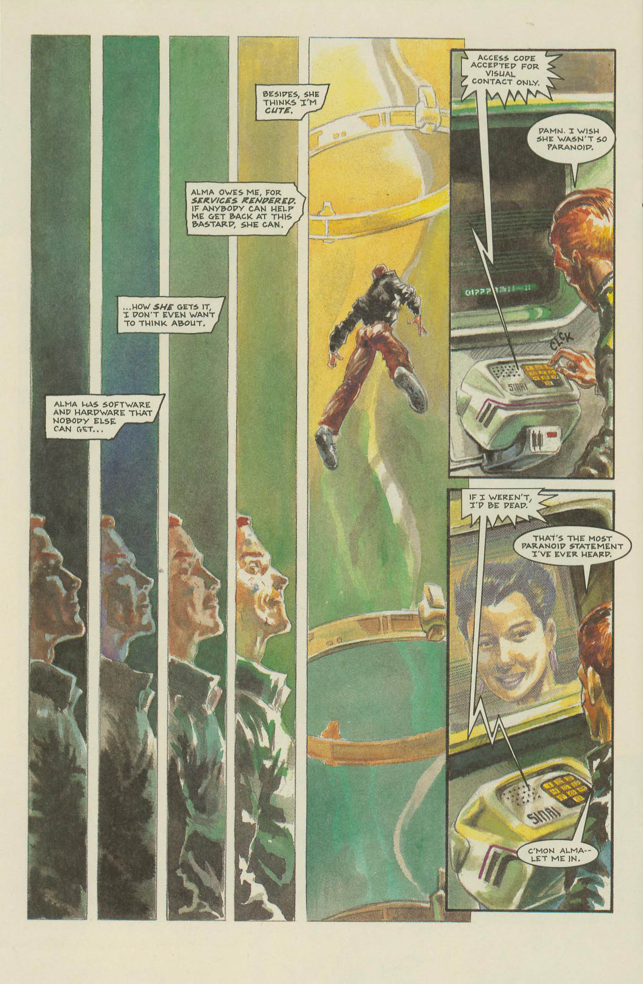 Read online Cyberpunk (1989) comic -  Issue #1 - 18