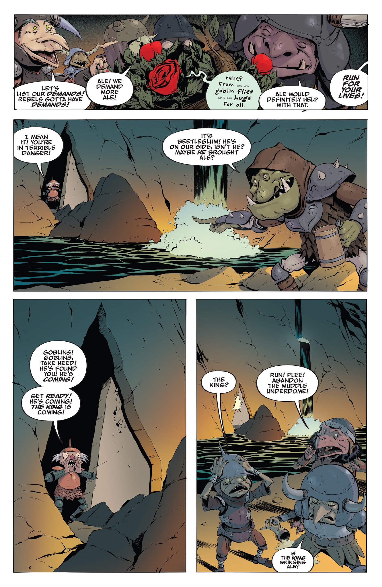 Read online Jim Henson's Labyrinth: Coronation comic -  Issue #8 - 13