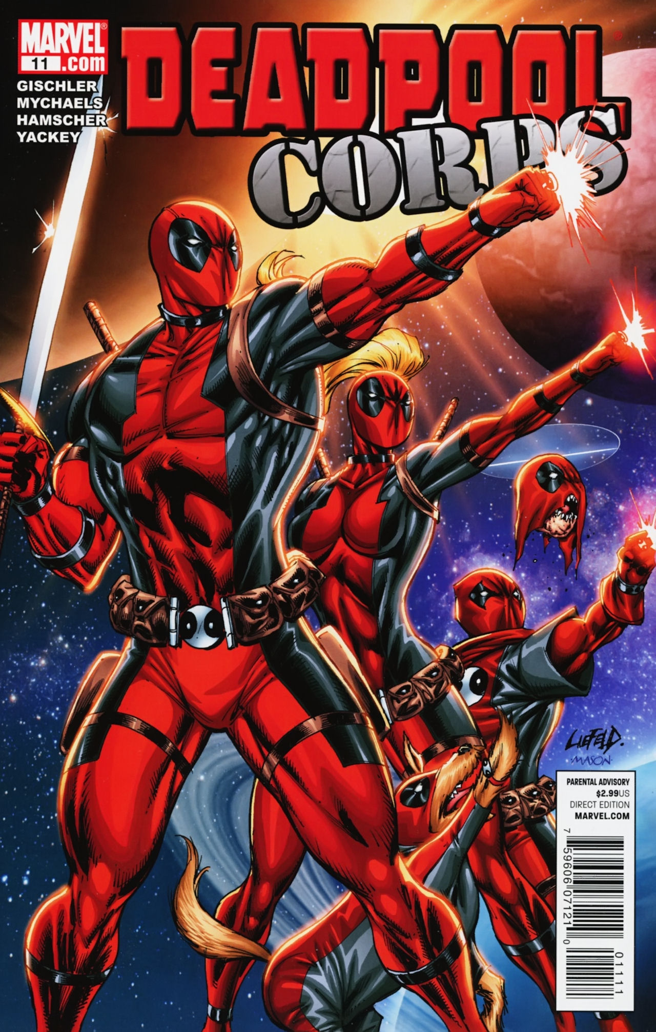 Read online Deadpool Corps (2010) comic -  Issue #11 - 1