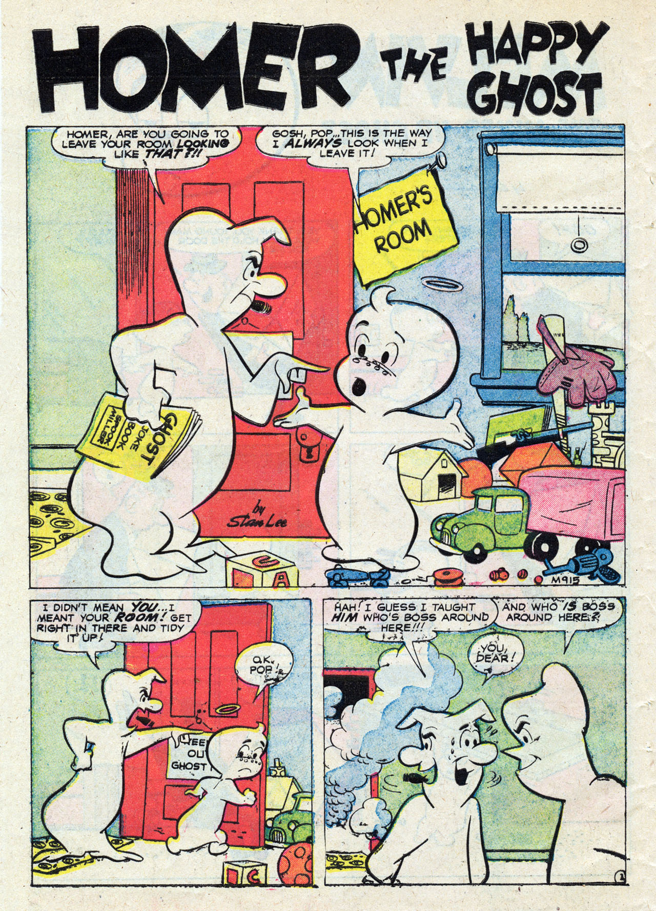 Read online Homer, the Happy Ghost comic -  Issue #16 - 10