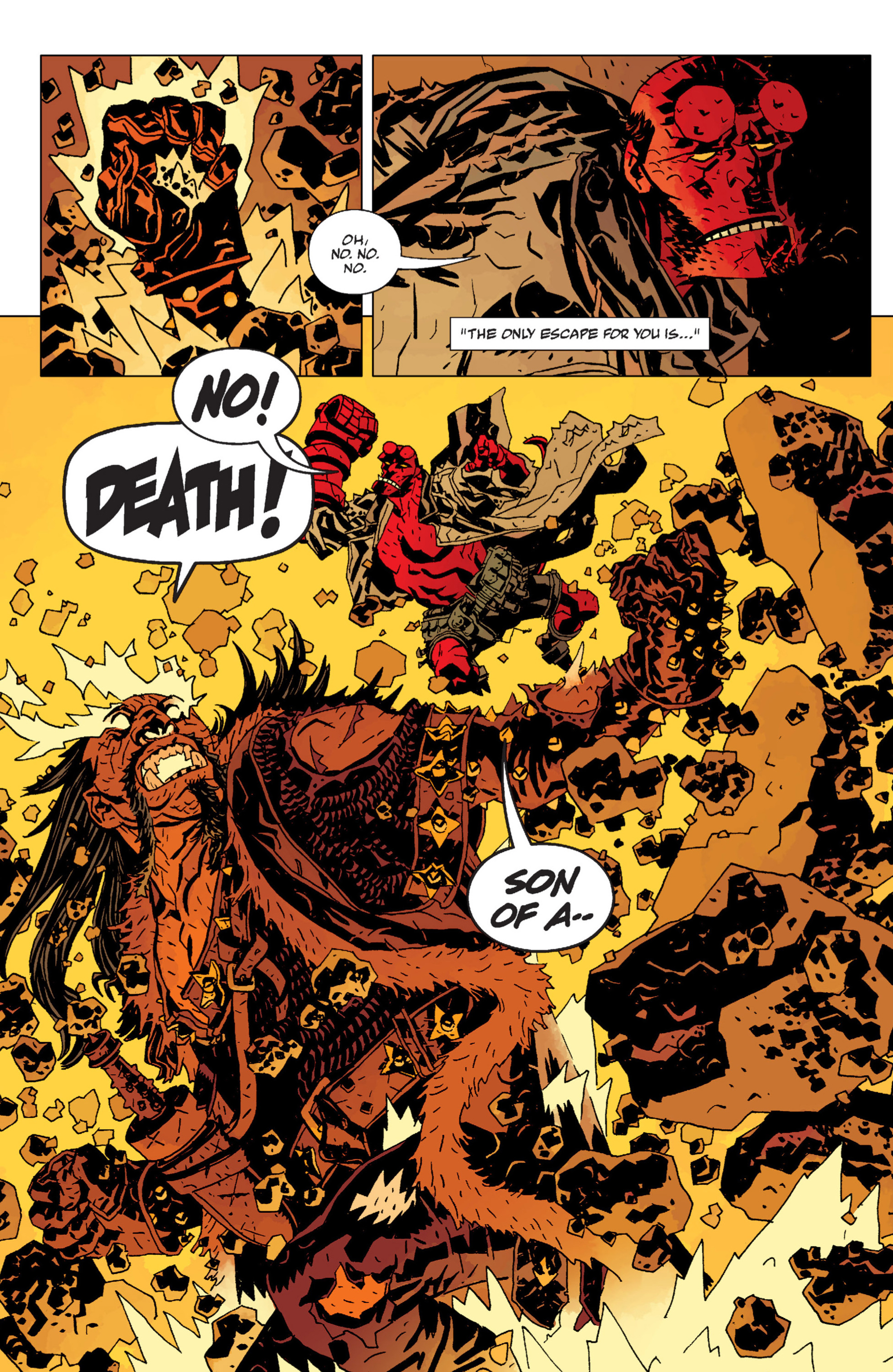 Read online Hellboy comic -  Issue #8 - 138