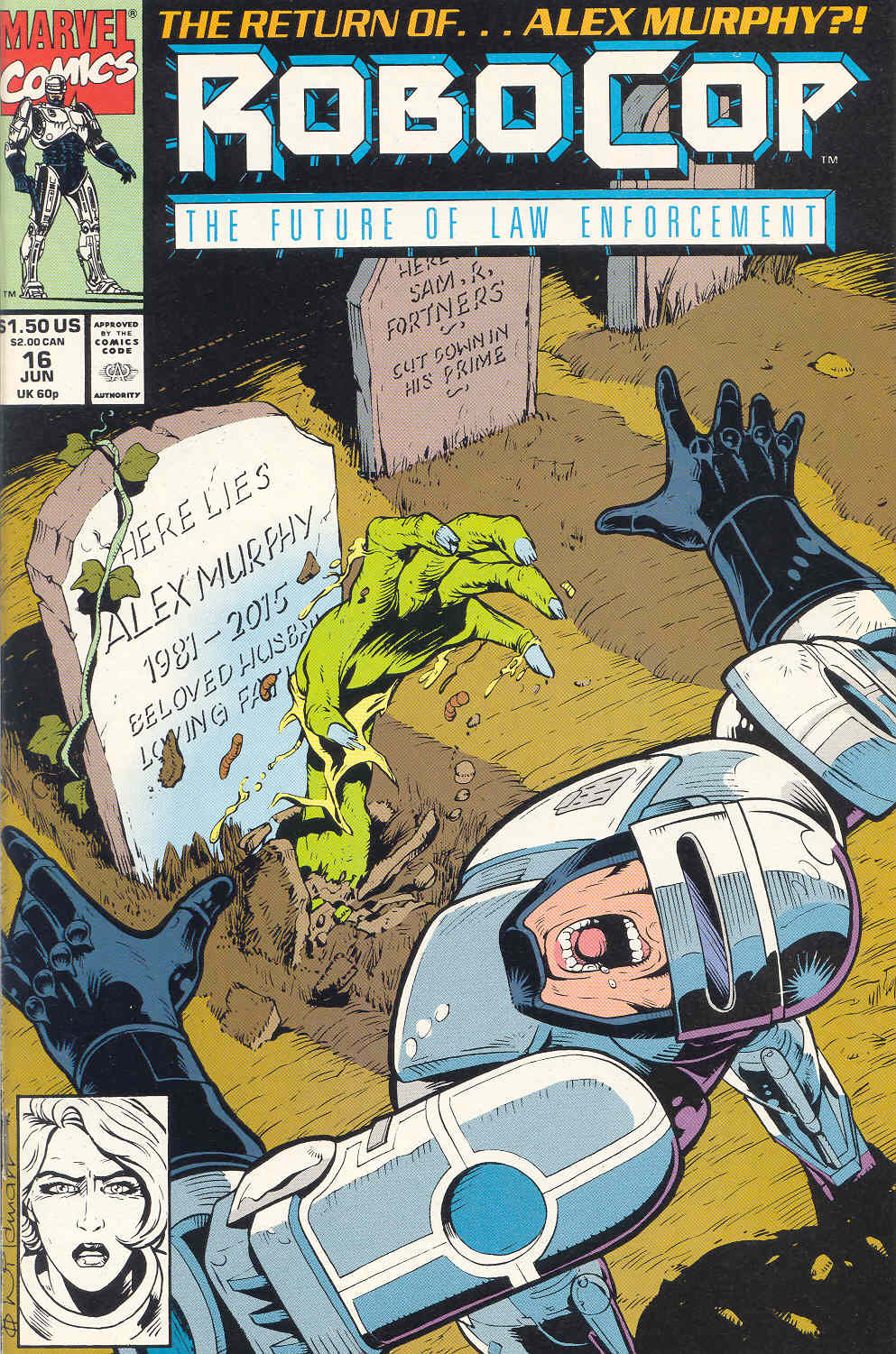 Read online Robocop (1990) comic -  Issue #16 - 1