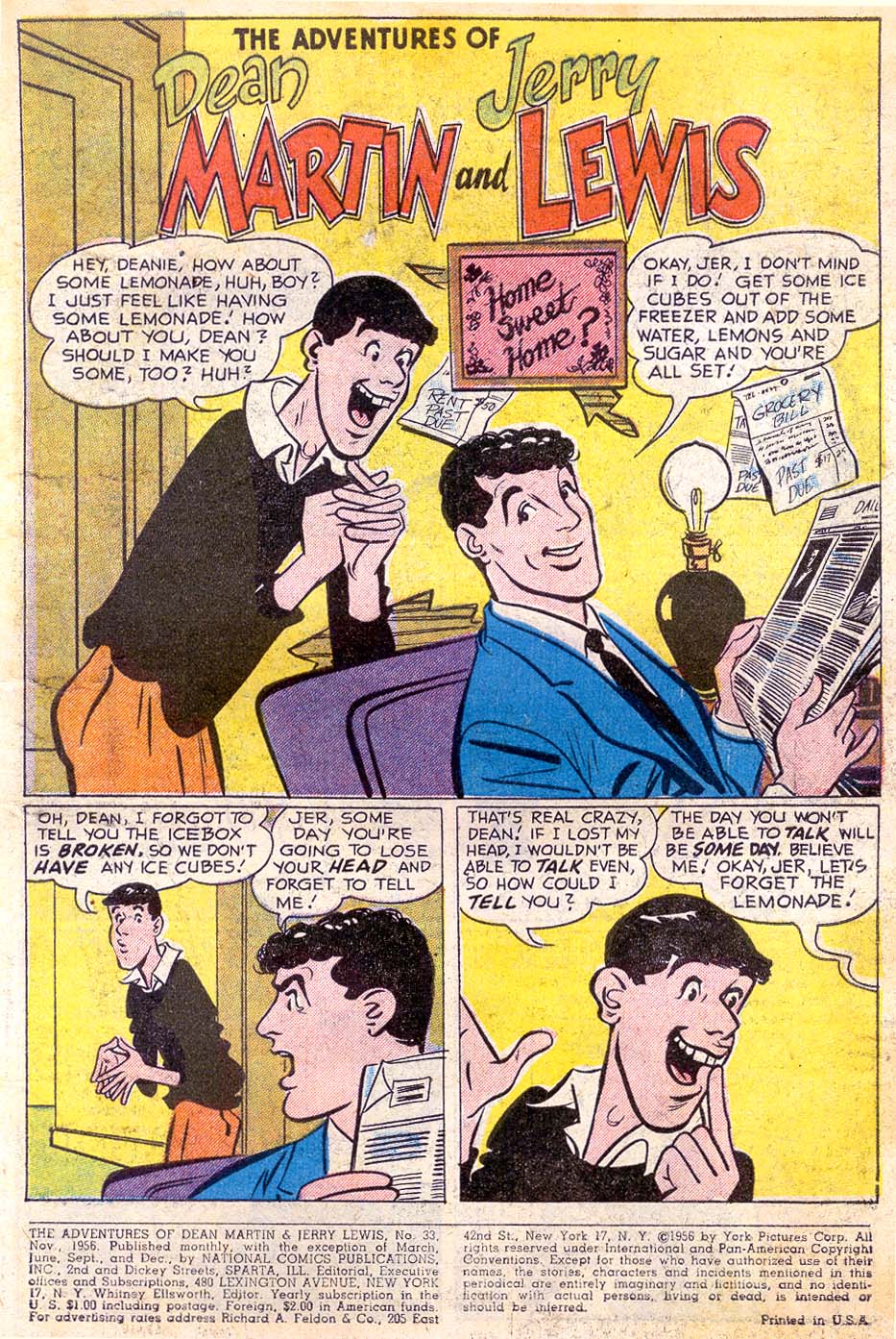 Read online The Adventures of Dean Martin and Jerry Lewis comic -  Issue #33 - 3