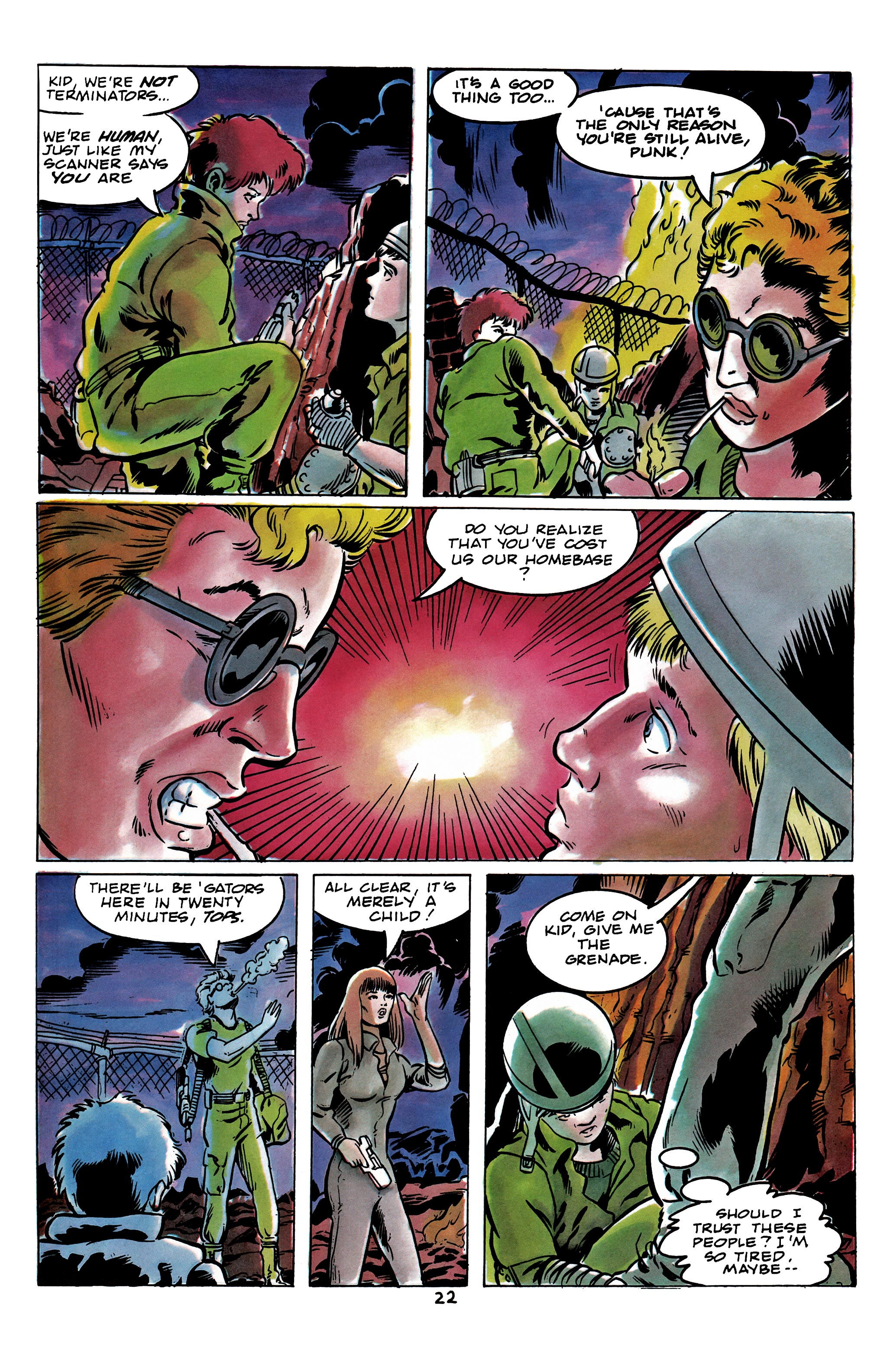 Read online The Terminator (1988) comic -  Issue #2 - 26