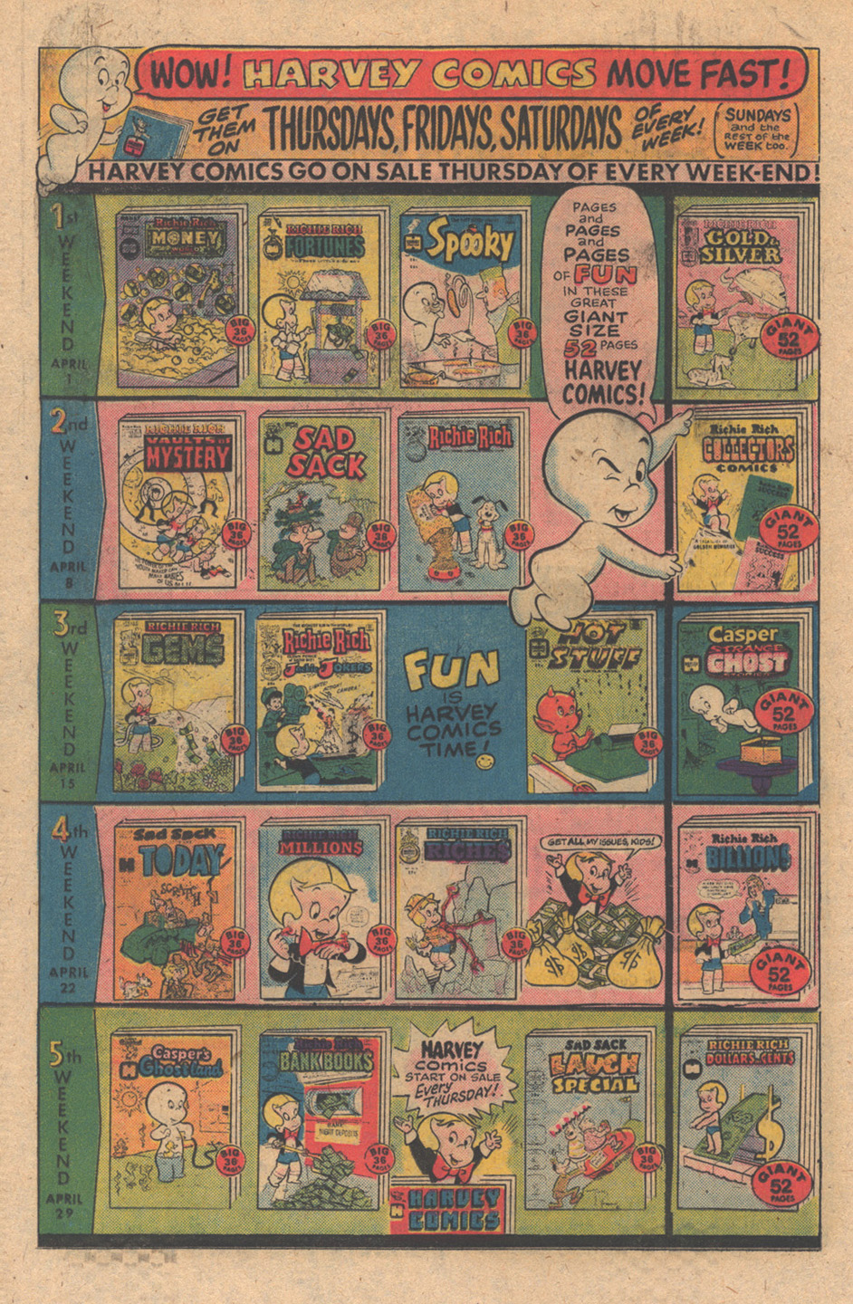 Read online Spooky comic -  Issue #151 - 18