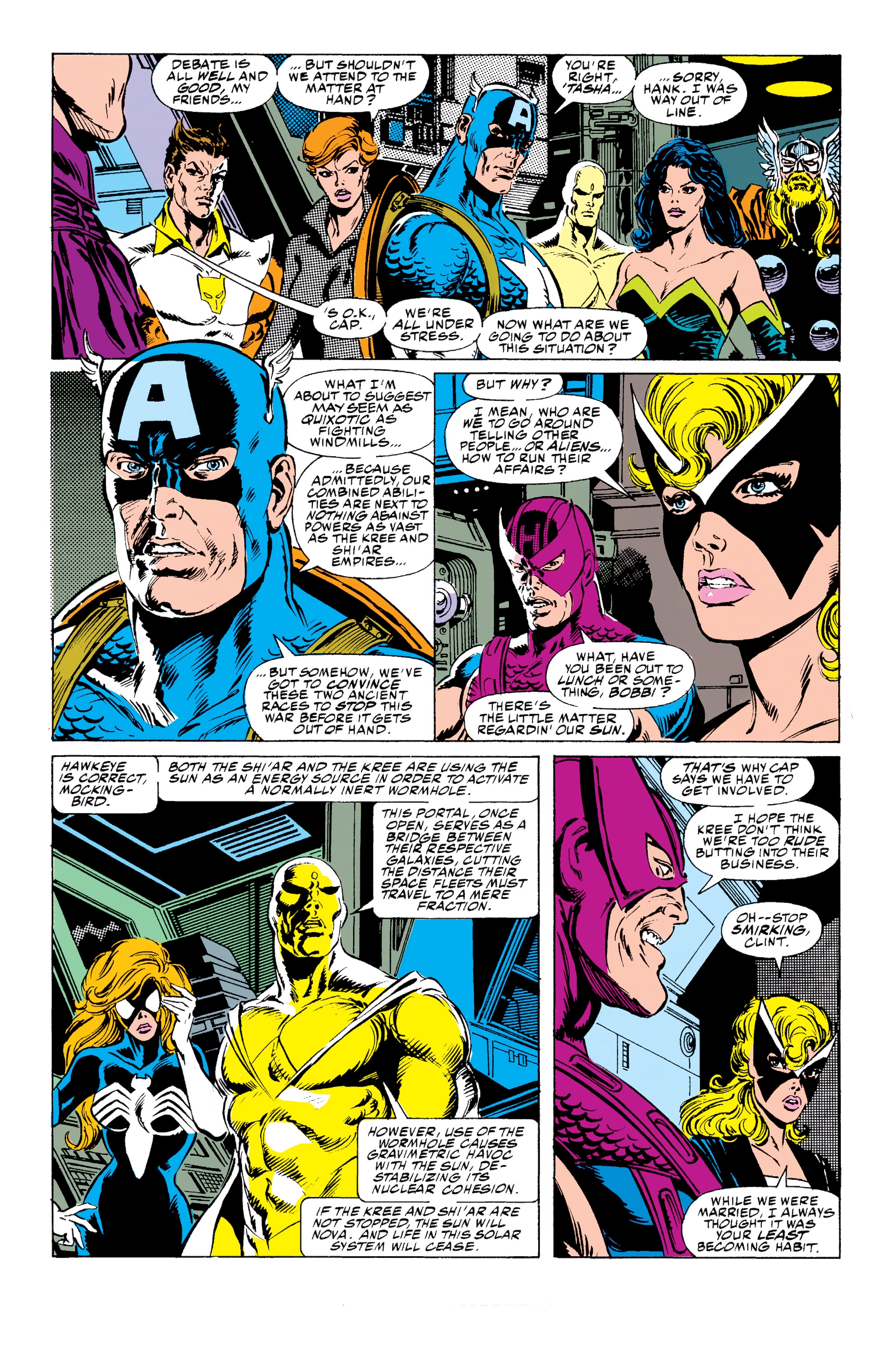 Read online Avengers Epic Collection: Operation Galactic Storm comic -  Issue # TPB (Part 2) - 7