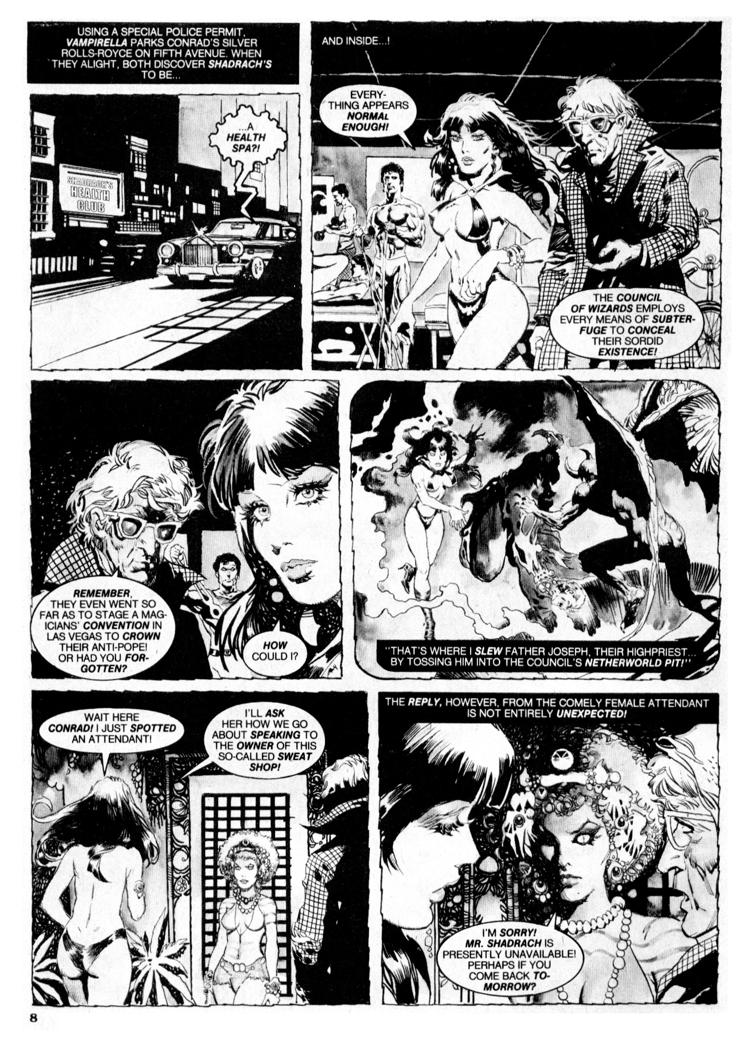 Read online Vampirella (1969) comic -  Issue #99 - 8