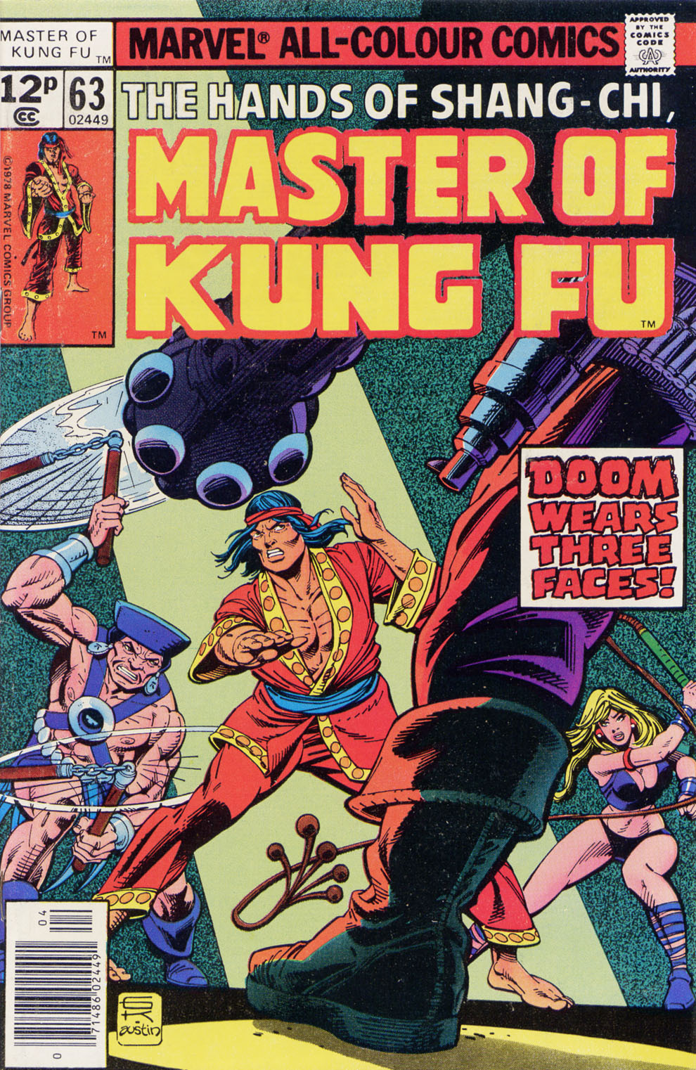 Read online Master of Kung Fu (1974) comic -  Issue #63 - 1