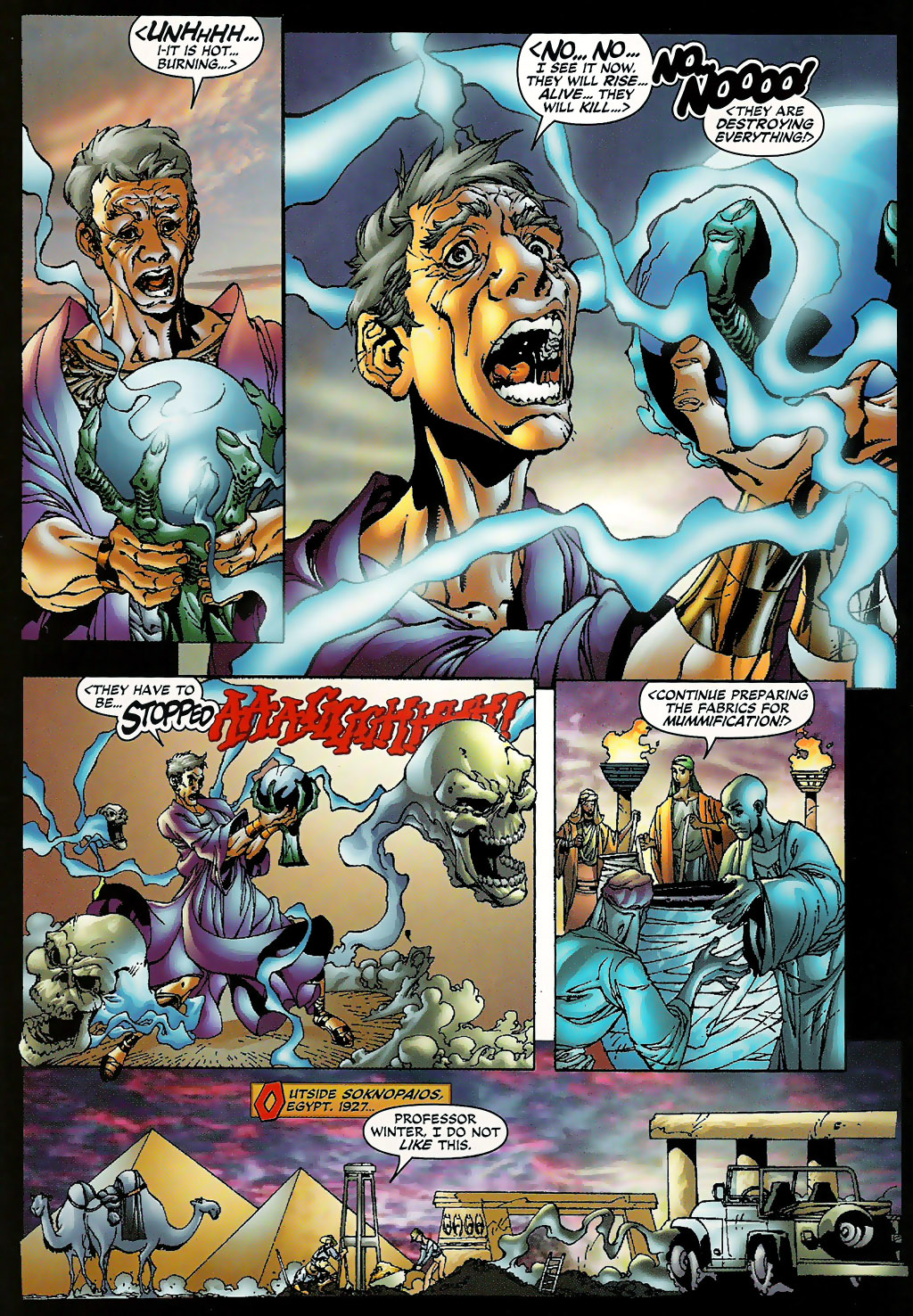 Read online The Mummy: Valley of the Gods comic -  Issue # Full - 4