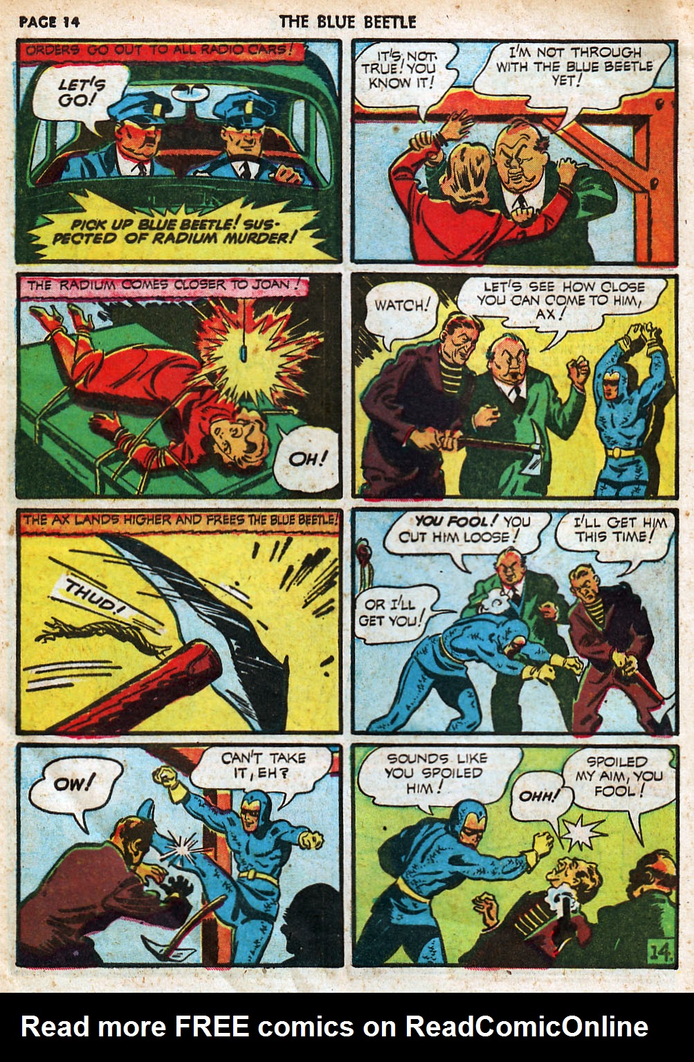 Read online The Blue Beetle comic -  Issue #8 - 16