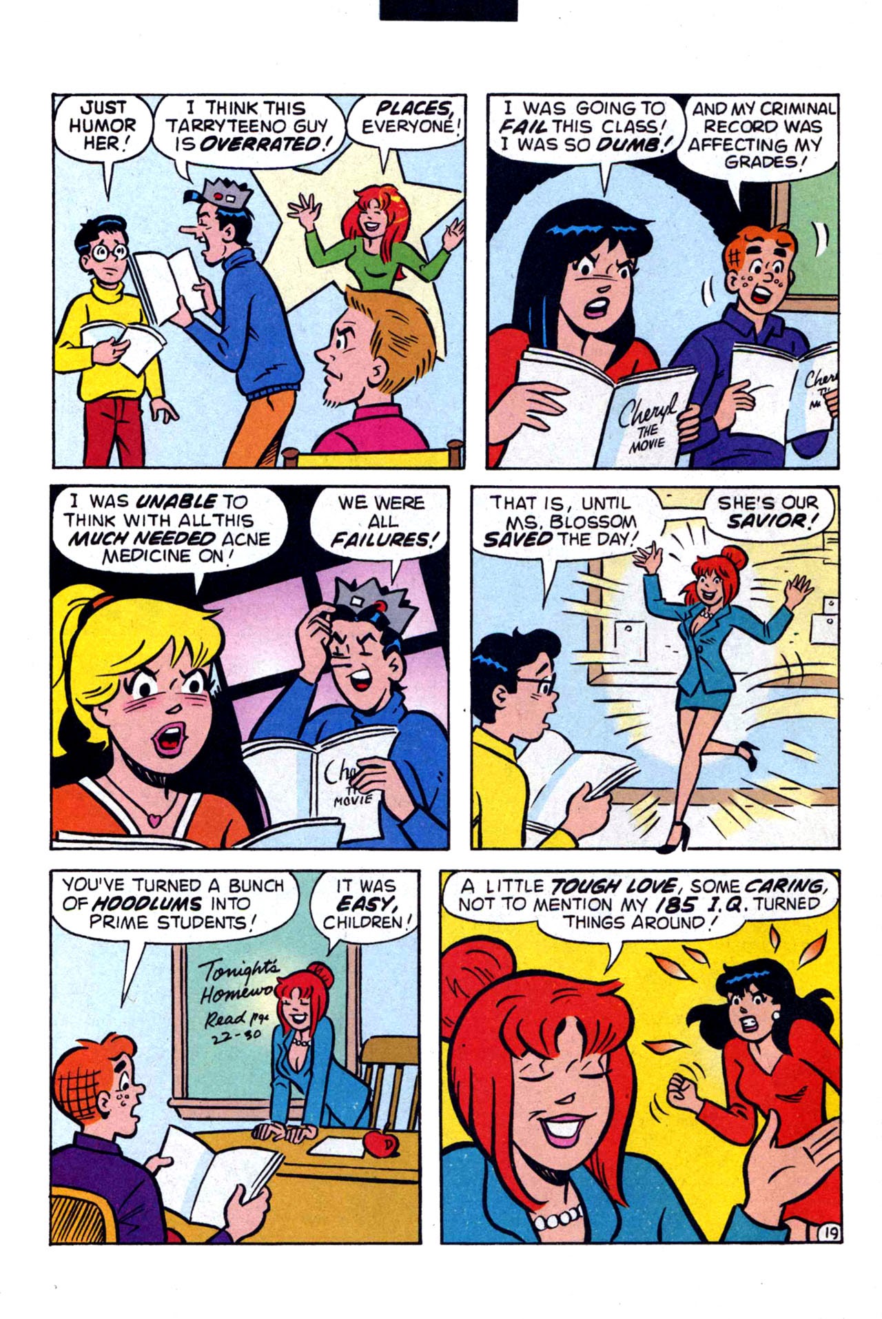 Read online Cheryl Blossom (Goes Hollywood) comic -  Issue #1 - 29