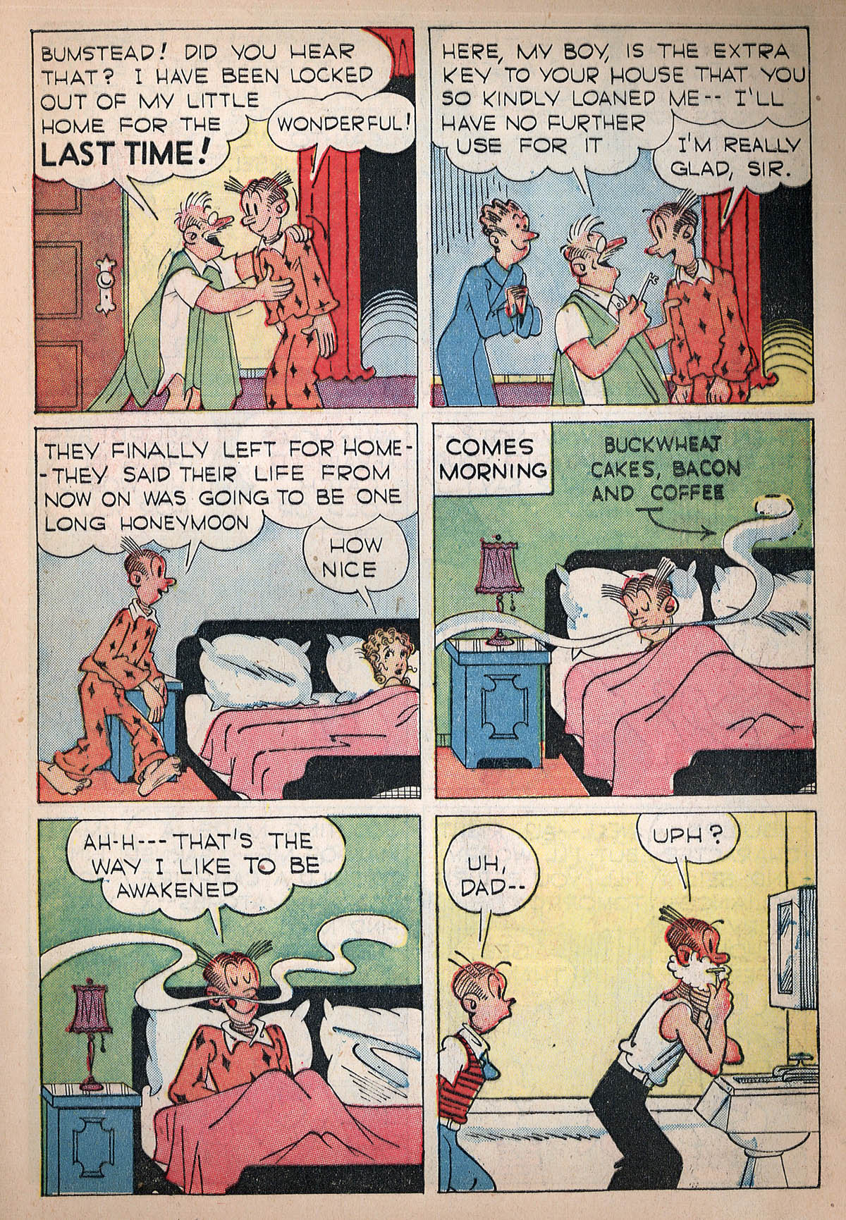 Read online Blondie Comics (1947) comic -  Issue #15 - 7