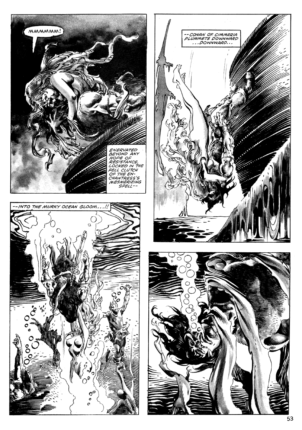 Read online The Savage Sword Of Conan comic -  Issue #101 - 53