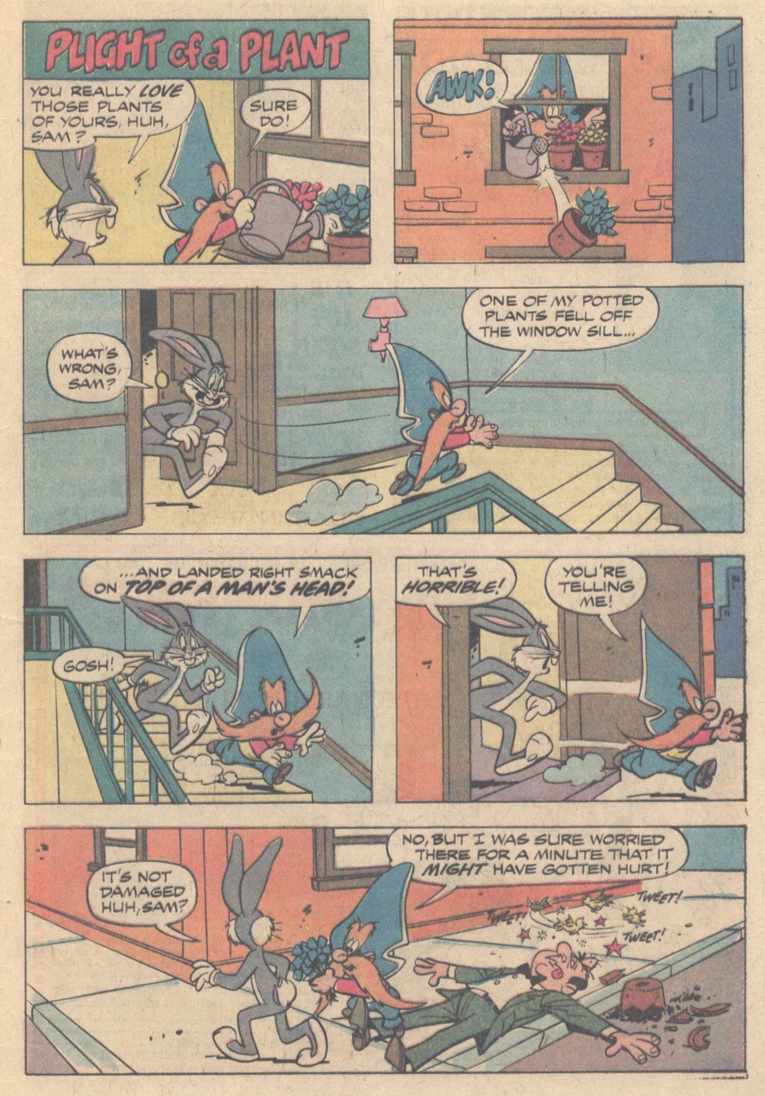 Read online Yosemite Sam and Bugs Bunny comic -  Issue #29 - 29