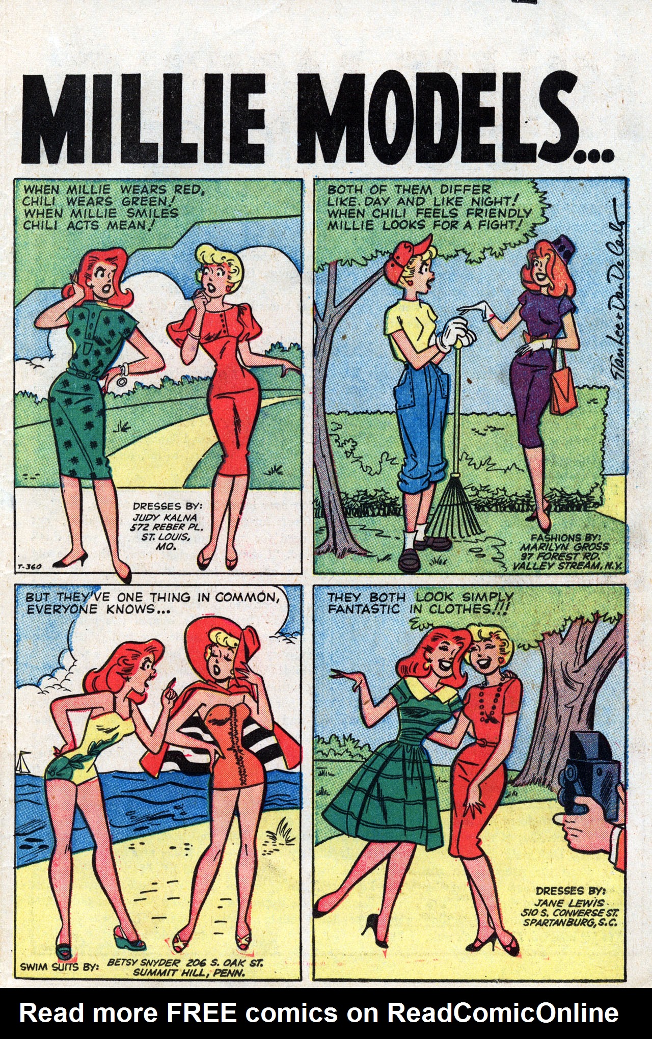 Read online Millie the Model comic -  Issue #92 - 23