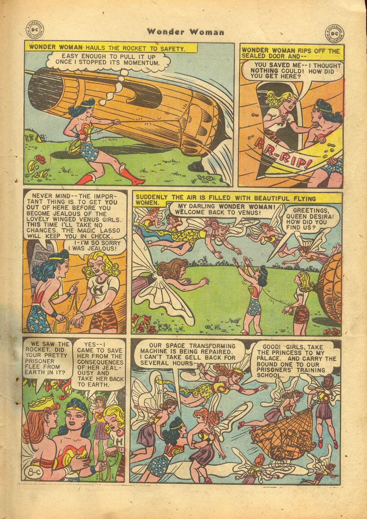 Read online Wonder Woman (1942) comic -  Issue #22 - 45