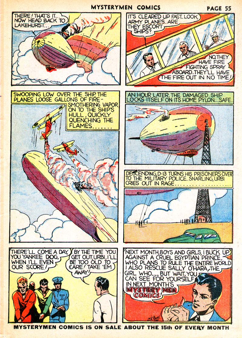 Read online Mystery Men Comics comic -  Issue #4 - 57