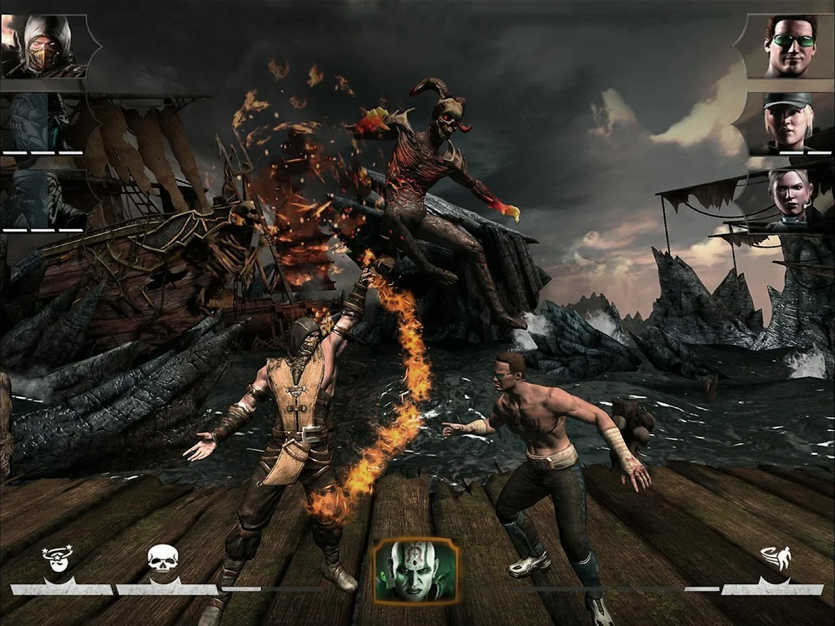 Free Download Mortal Kombat X APK+Data For Android 2015